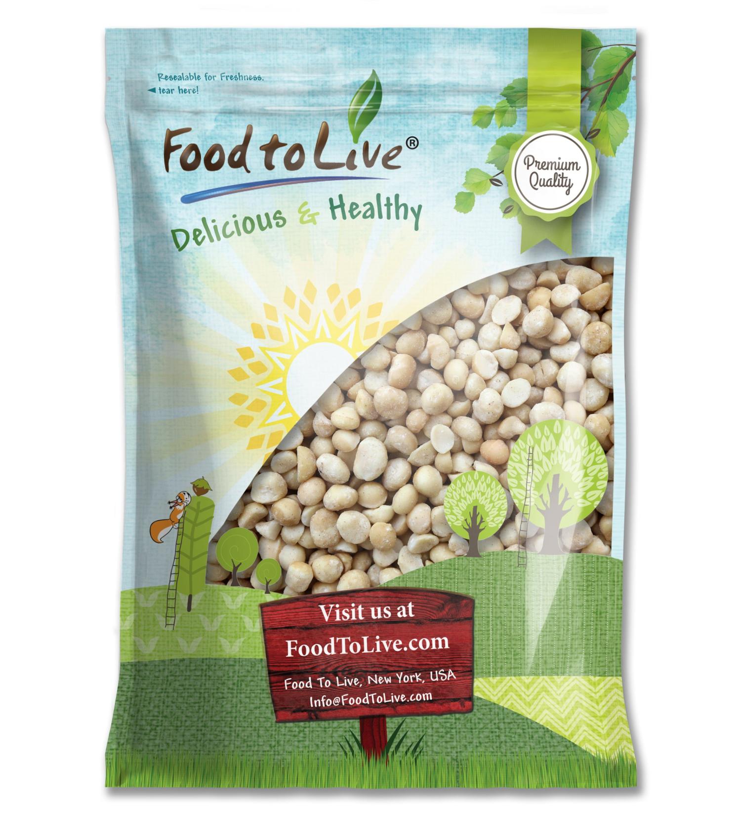Buy Raw Macadamia Nuts - 5 Pound Bulk Pack | Premium Quality - Buy Online on SooperMarket.com