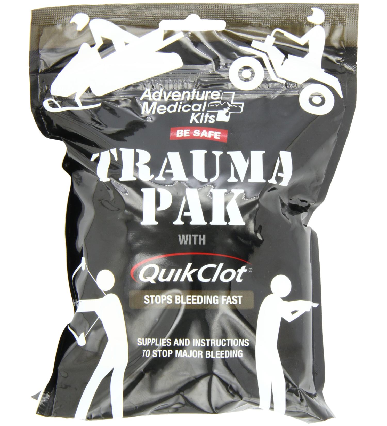 Adventure Trauma Pack with QuikClot Medical Kit: Essential First Aid for Outdoor Activities - Buy Online on SooperMarket.com
