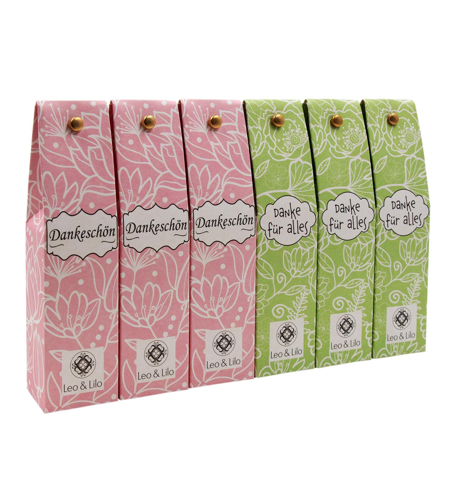Leo & Lilo Small Greetings Gift Set - 6 Organic Hand Creams in Magical Packaging | Natural Cosmetics Made in Germany - Perfect for Thank You Gifts - Buy Online on SooperMarket.com