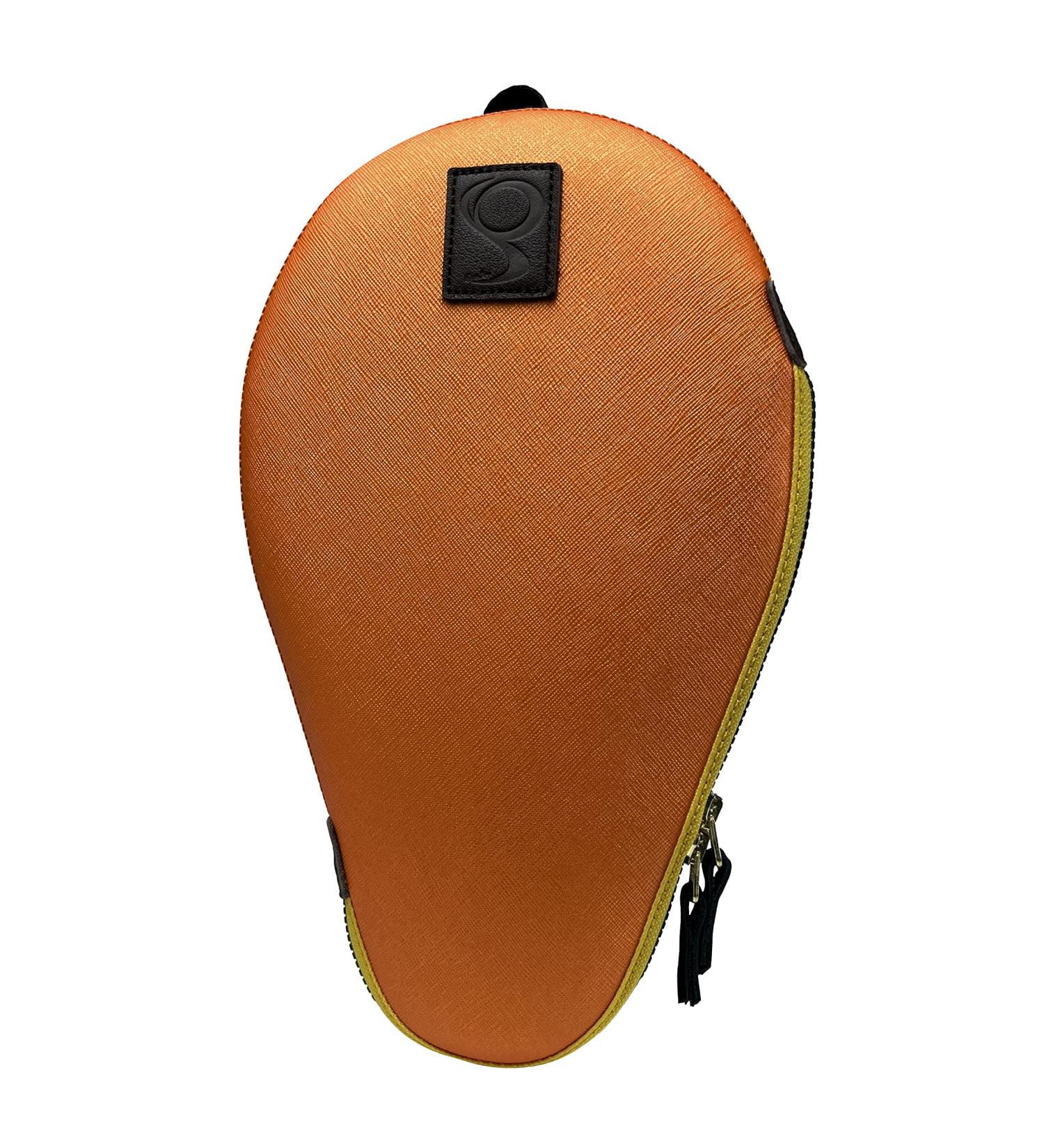 OneJoy Table Tennis Racket Cover Bag - OrangeYellow | Zipper Closure | For 1 Racquet/Paddle - Buy Online on SooperMarket.com