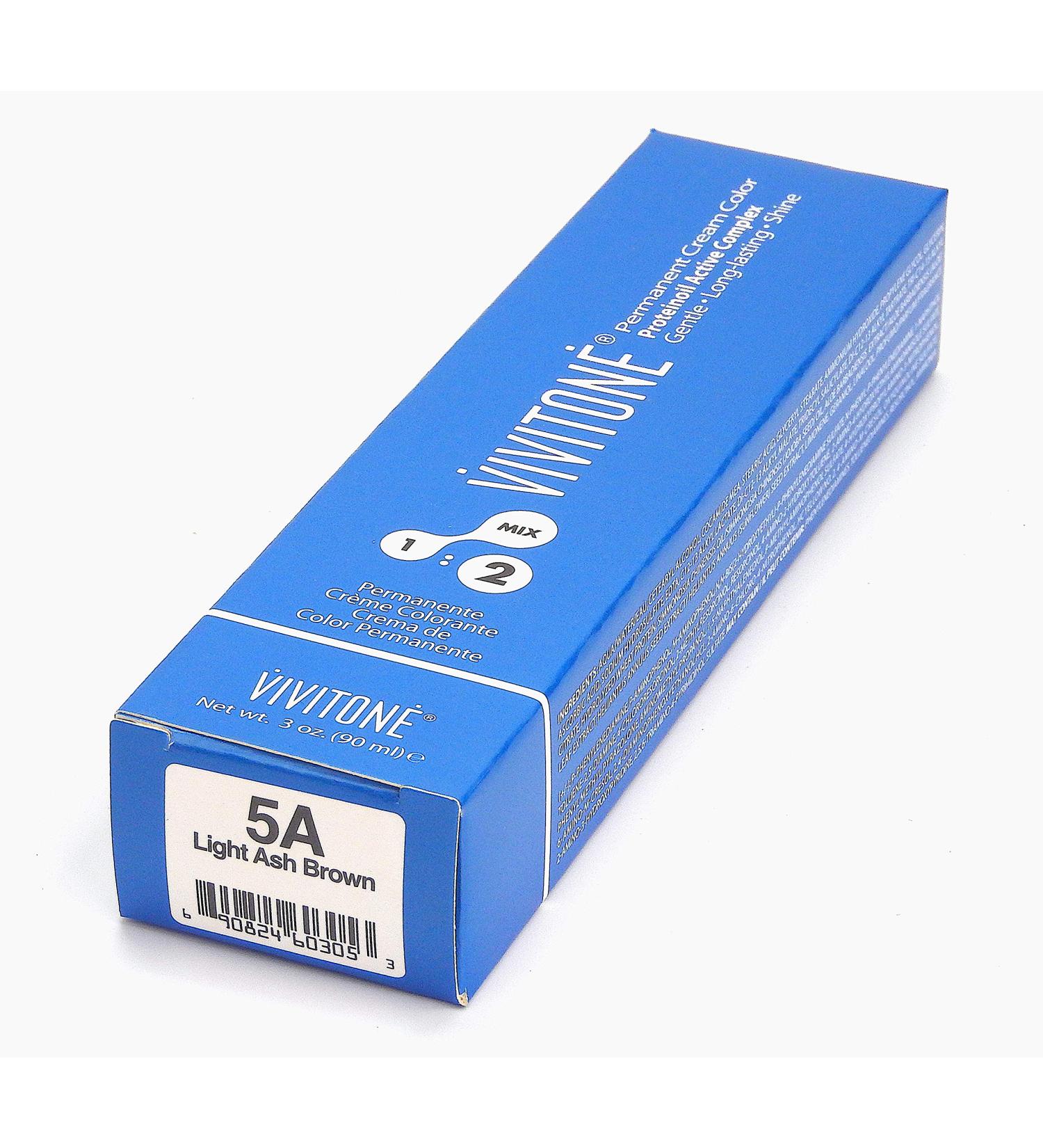 VIVITONE Permanent Cream Color 5A Light Ash Brown