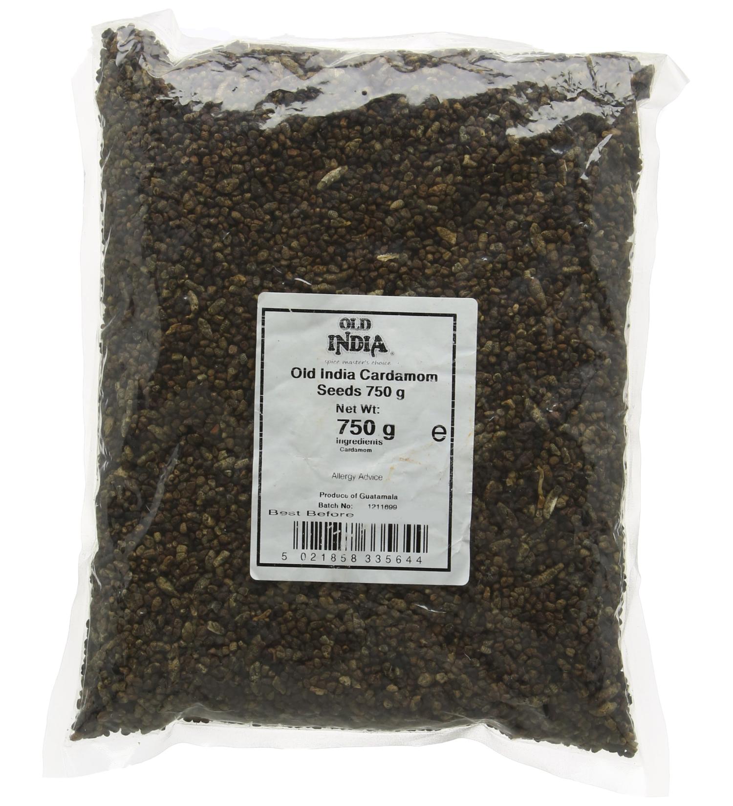 Old India Cardamom Seeds 750g - Premium Quality Spice for Culinary Delights - Buy Online on SooperMarket.com