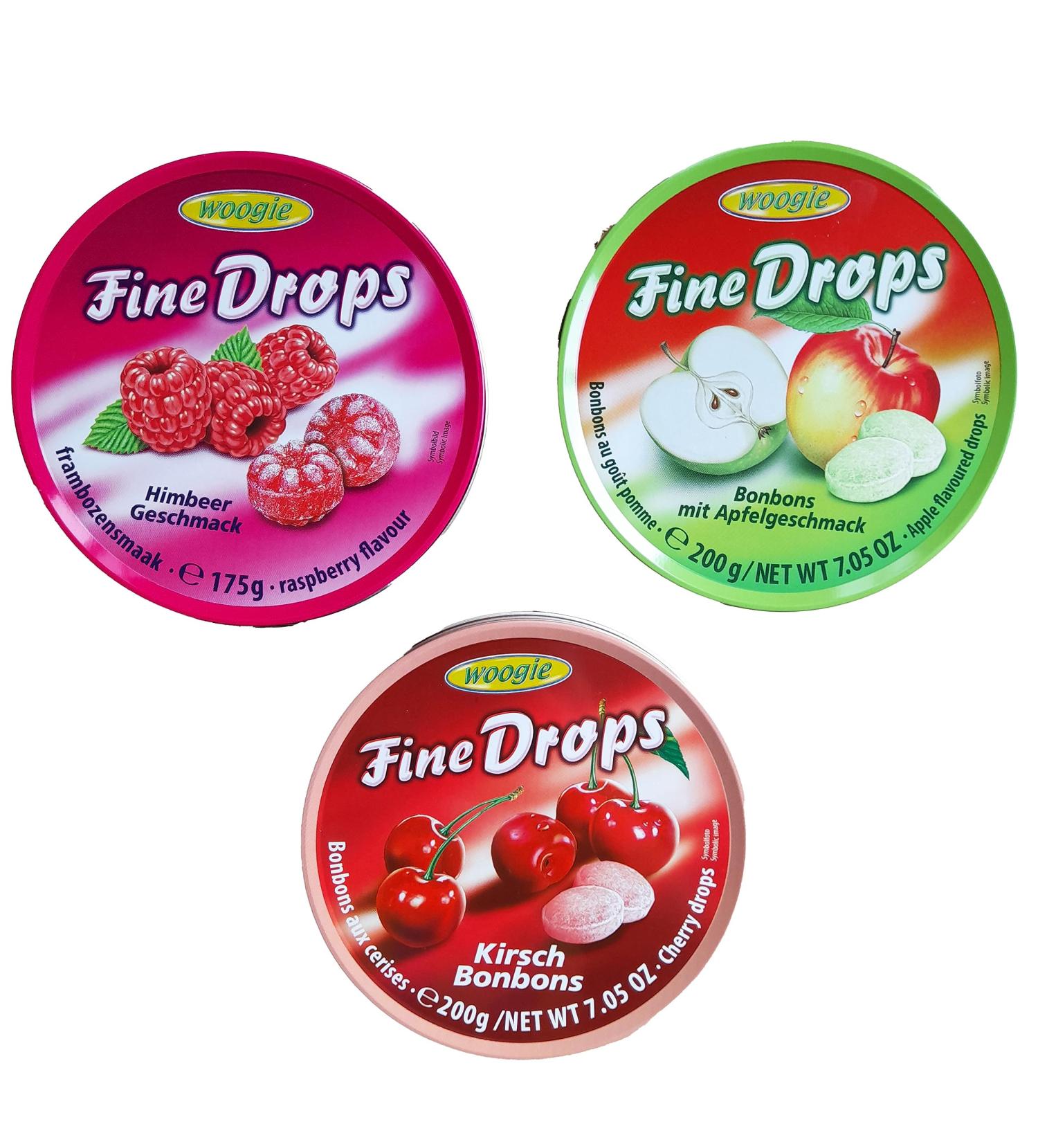 Woogie Bonbons Set of 3 - Cherry Apple & Raspberry Flavours | 575g Value Pack - Shop Internationally - Buy Online on SooperMarket.com