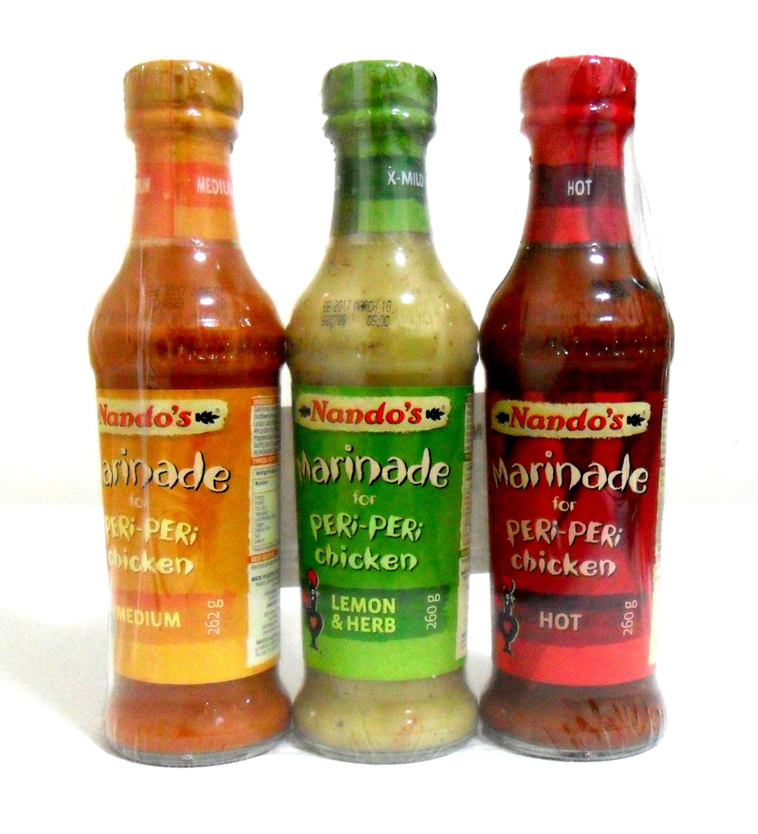 Lemon & Herb Peri Peri Marinade 260g de Nando - Buy Online on SooperMarket.com