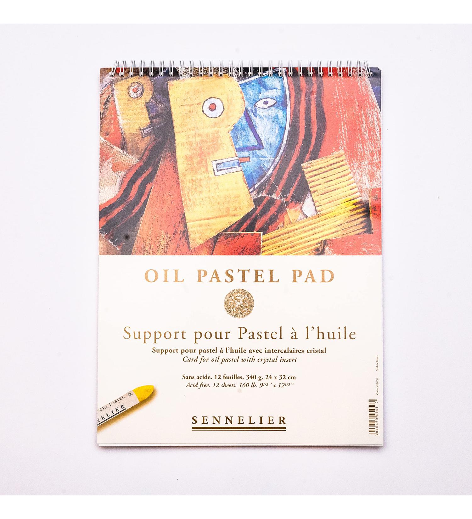 Sennelier Oil Pastel Card 9.5x12.5 - High-Quality Surface for Oil Pastels - Buy Online on SooperMarket.com