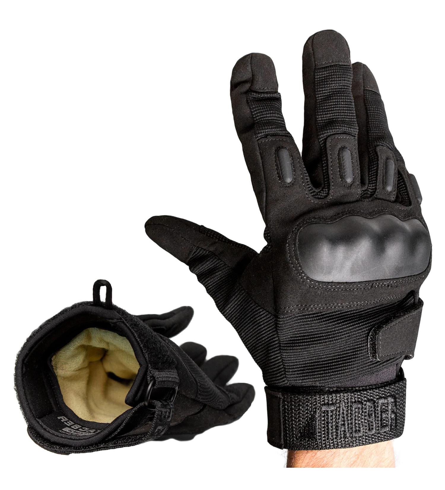 TAC9ER Kevlar Lined Tactical Gloves - Full Hand Protection Black Tactical Gloves  Cut and Temperature Resistant  Motorcycle Gloves  Touchscreen Friendly  Paintball and Airsoft Gloves for Men and Women Medium - Buy Online on SooperMarket.com