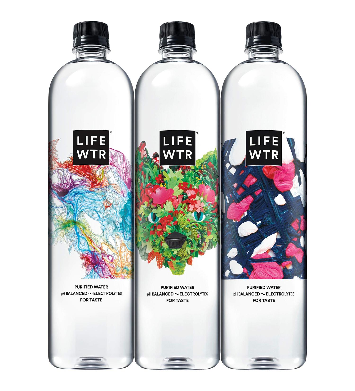 LIFEWTR Premium Purified Water 1L (12 Pack) - pH Balanced with Electrolytes - Packaging May Vary - Buy Online on SooperMarket.com