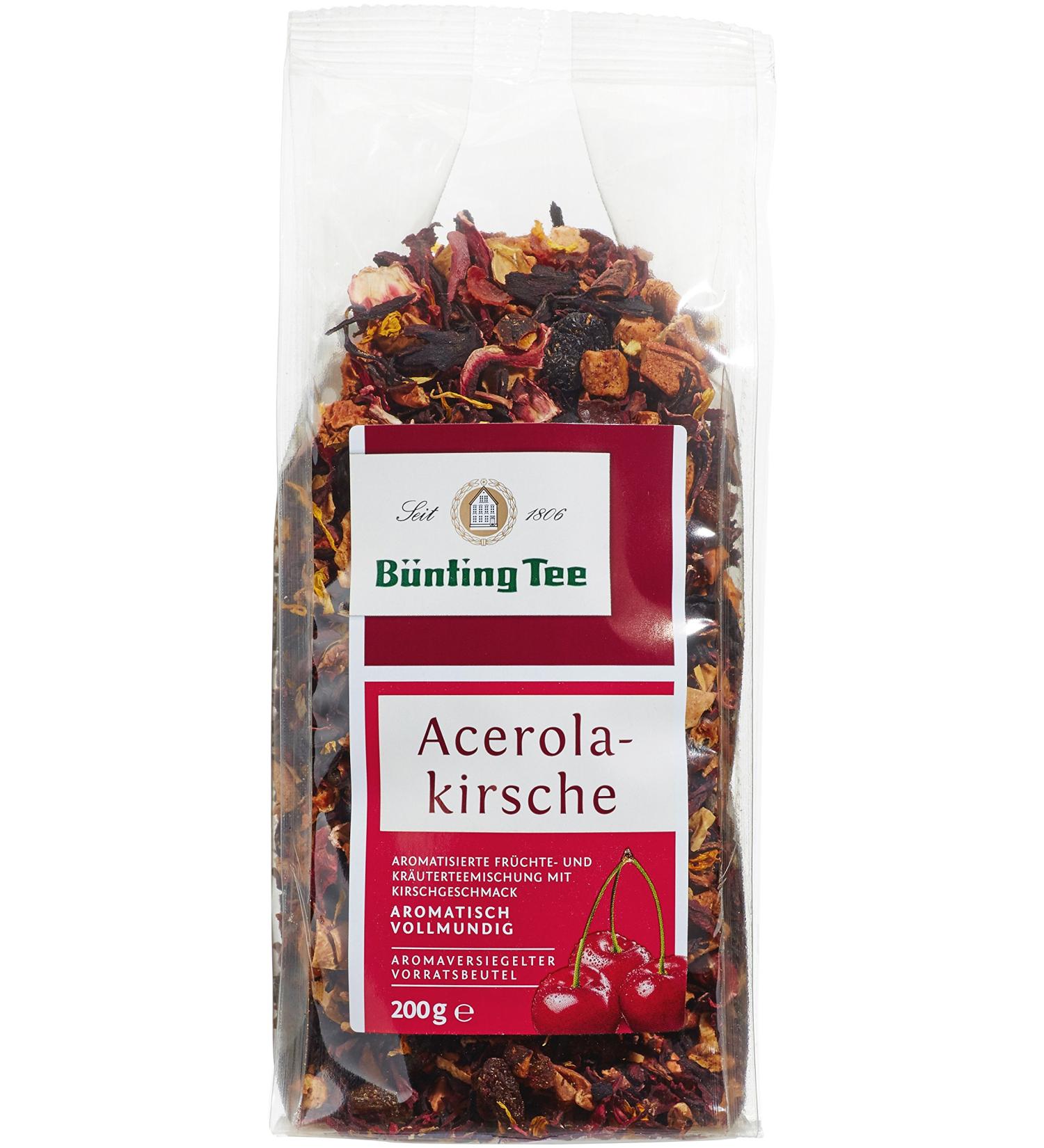B nting Tea Acerola-Cherry 200g - Pack of 6 | Premium Loose Leaf Tea - Shop Internationally - Buy Online on SooperMarket.com
