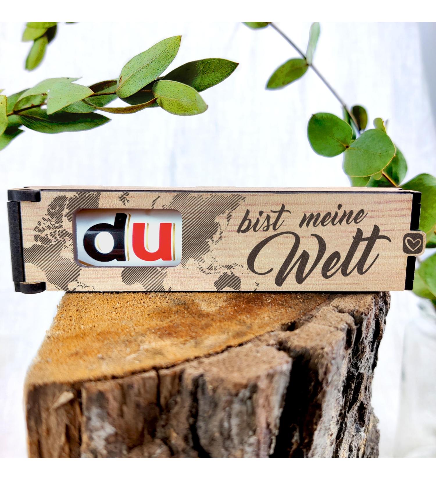 You Are My World Chocolate Bar Gift Box - Perfect Gift for Friends Girlfriend & Special Moments - Buy Online on SooperMarket.com