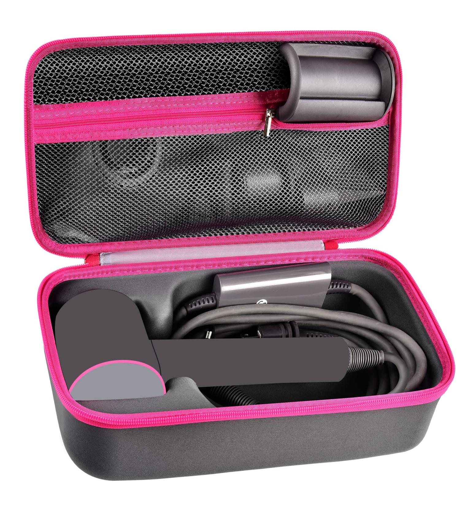 Dyson Supersonic Hair Dryer Case Holder - Fuchsia Storage Bag for Limited Gift Set Edition - Buy Online on SooperMarket.com