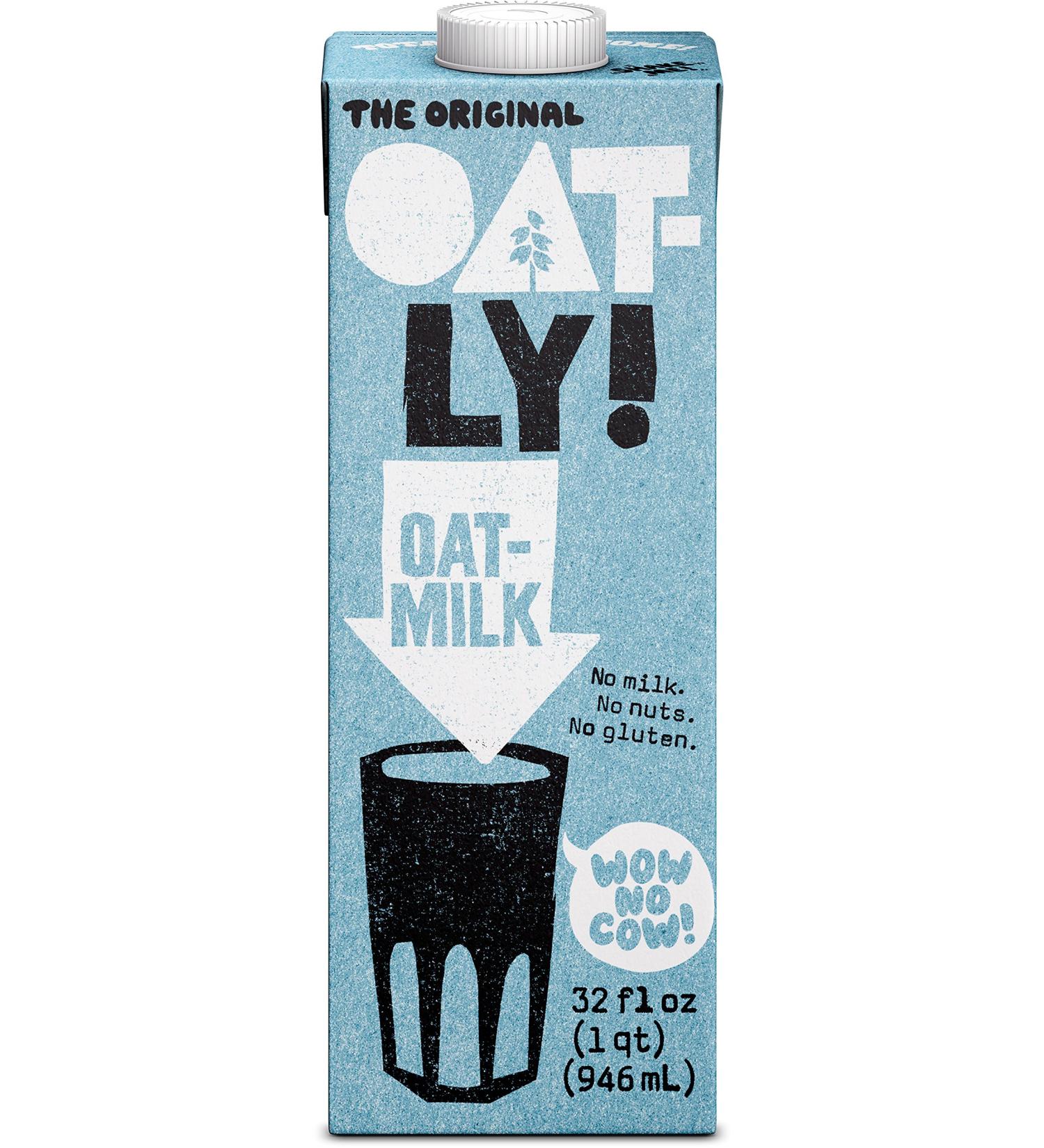 Oatly Oat Milk Original 32 oz Pack of 6 - Gluten Free, Dairy Free, Sugar Free, Non GMO, Vegan - High Fiber, Calcium & Vitamin Enriched - Buy Online on SooperMarket.com