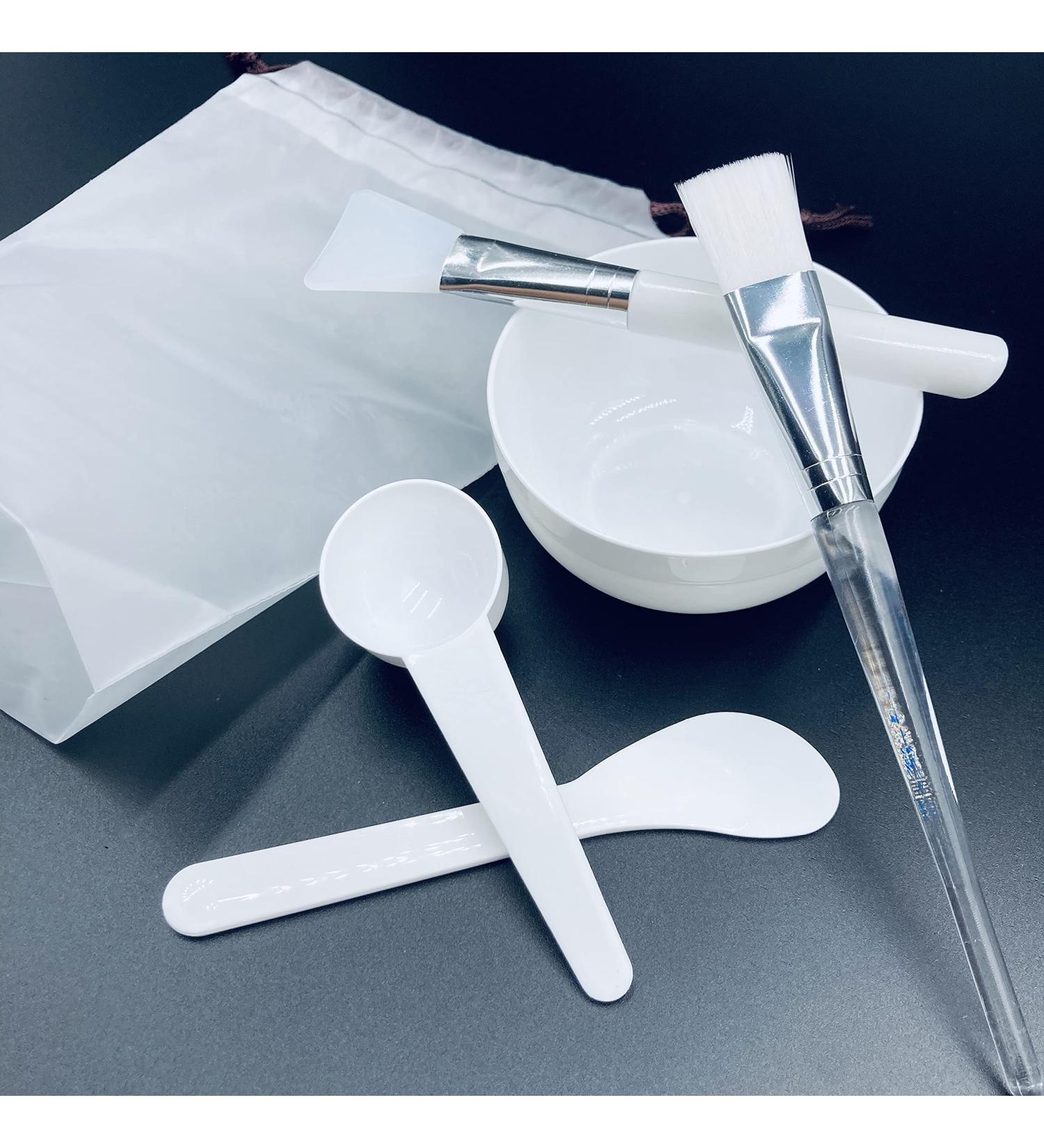 Face Mask Mixing Bowl Set - 5 in 1 DIY Facial Mask Tool Kit with Silicone Brush & Spatula | Perfect for Skincare Enthusiasts - Buy Online on SooperMarket.com