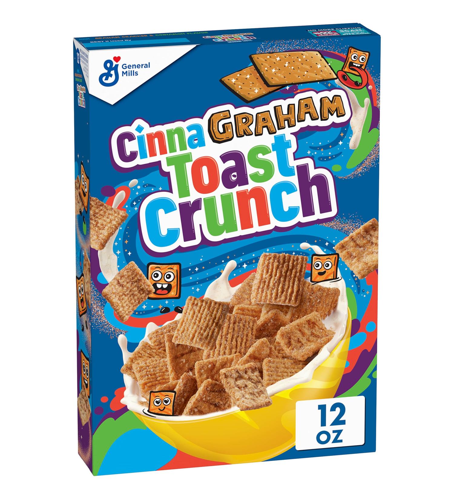 General Mills Cinnagraham Toast Crunch 12oz