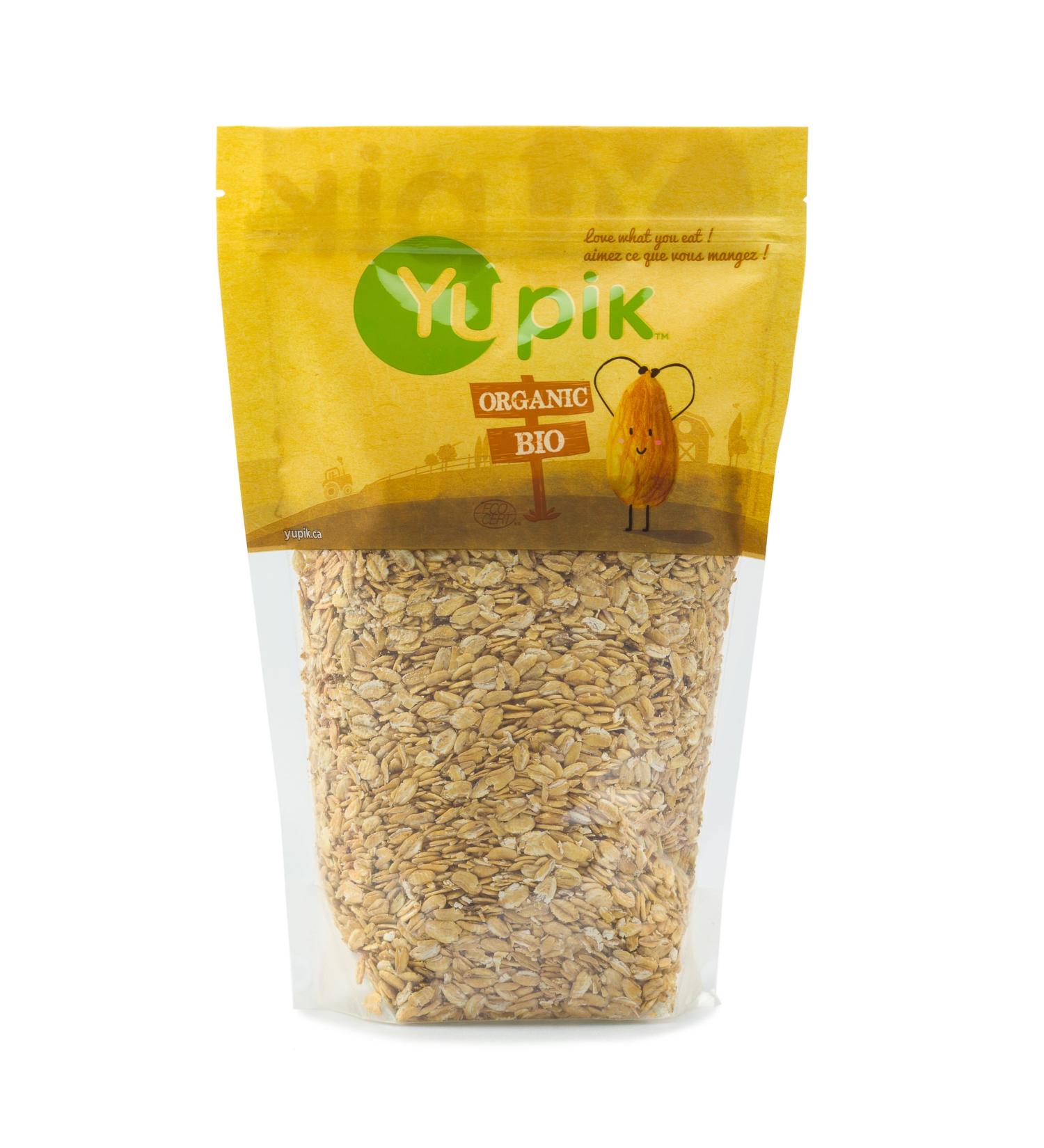 Yupik Organic Kamut Flakes 2.2 lb - Non-GMO, Vegan, Gluten-Free - Buy Online on SooperMarket.com