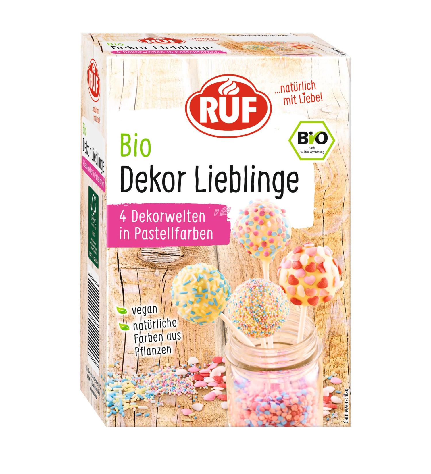 Shop Call Organic Decor Darlings Colorful Vegan Sprinkles Mix (4 Varieties) | 140g Sugar Sprinkles Pearls & Hearts No Artificial Dyes - Buy Online on SooperMarket.com