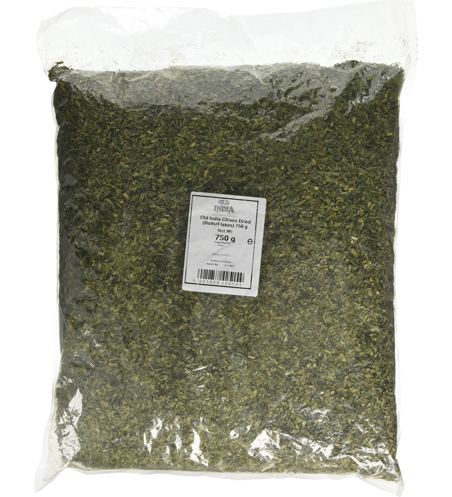 Old India Dried Chives (Rolls/Flakes) - 750g - Premium Quality - Buy Online on SooperMarket.com