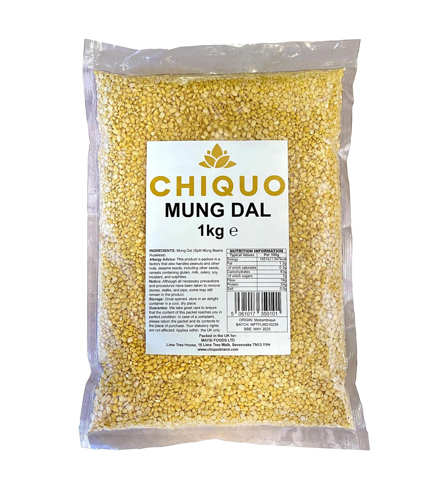 Chiquo Mung Dal - 1kg - Buy Online on SooperMarket.com