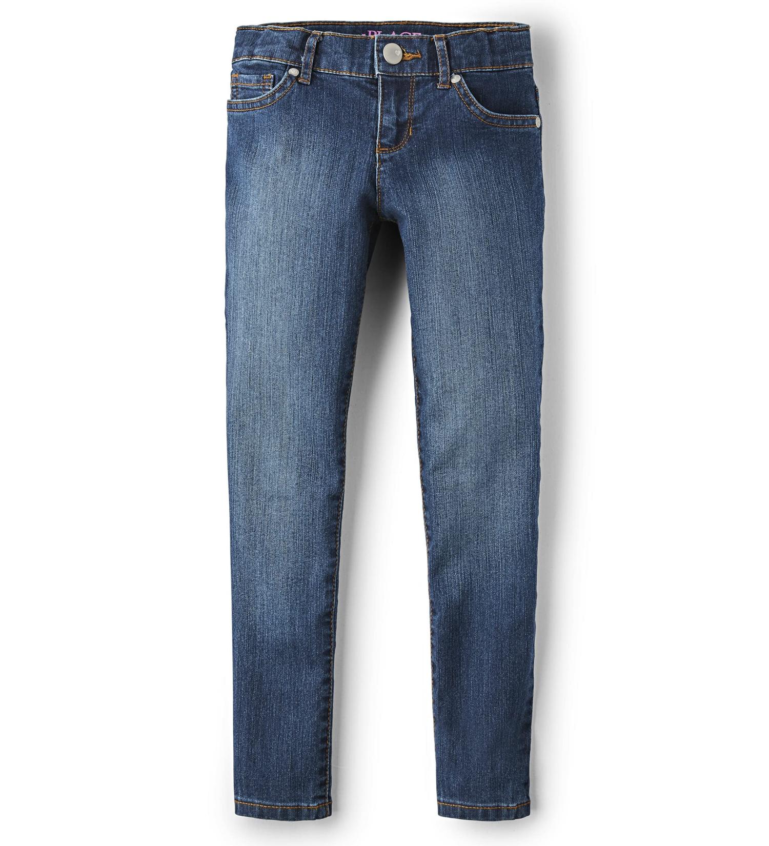 Children's Place Boy's Stretch Straight Jeans - Size 12 Victory Blue Wash - Buy Online on SooperMarket.com