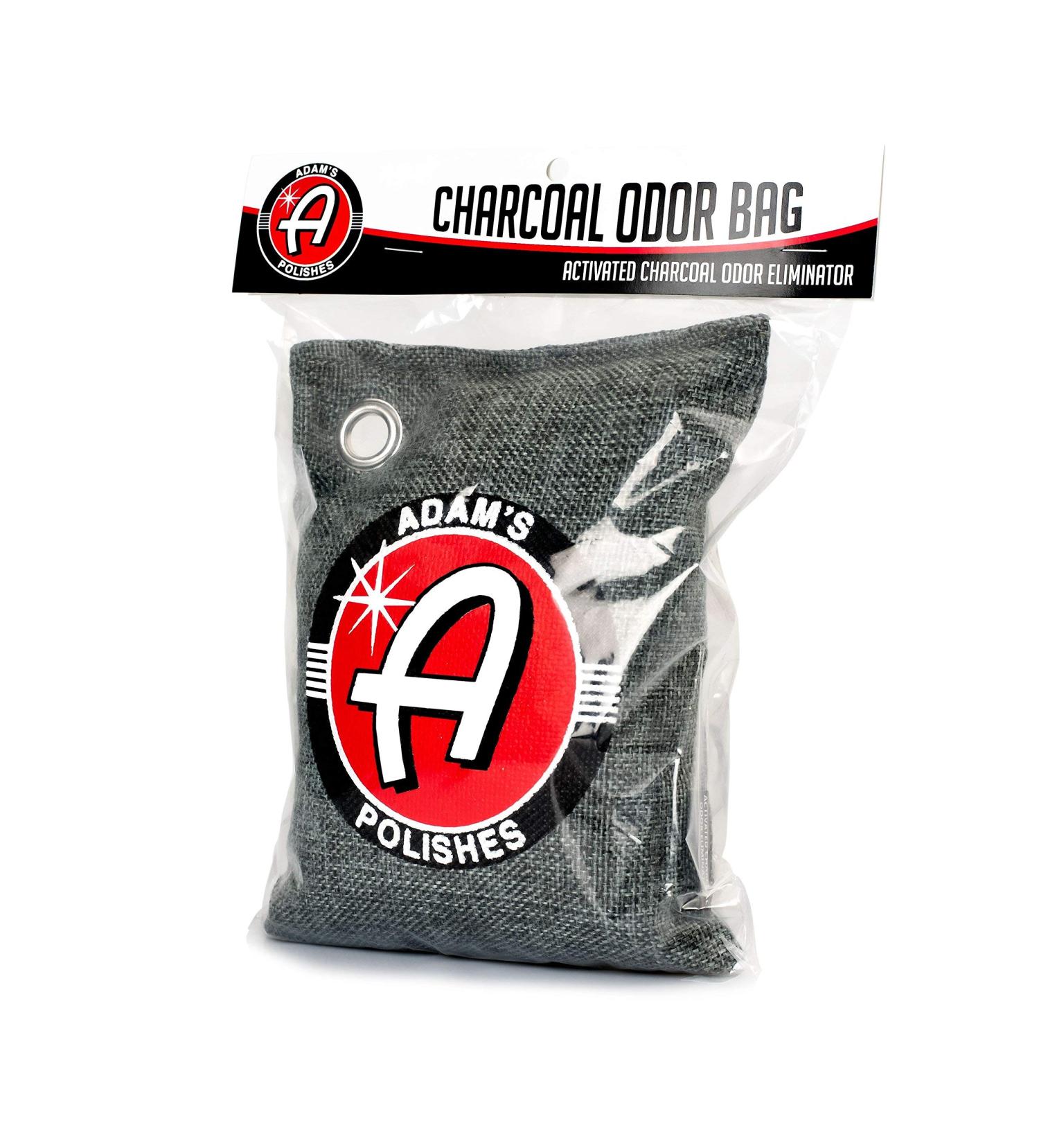 Adam's 500g Odor Eliminator Bag - Natural Premium Charcoal Air Purifying Bag for Cars, Closets, Bathrooms - Absorbs & Eliminates Odors - Fragrance & Chemical Free - Buy Online on SooperMarket.com