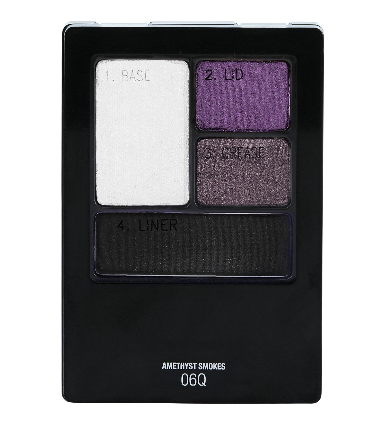 Maybelline New York Expert Wear Eyeshadow Quads Amethyst Smokes 0.17 oz. - Stunning Amethyst Smoky Eye Palette - Buy Online on SooperMarket.com