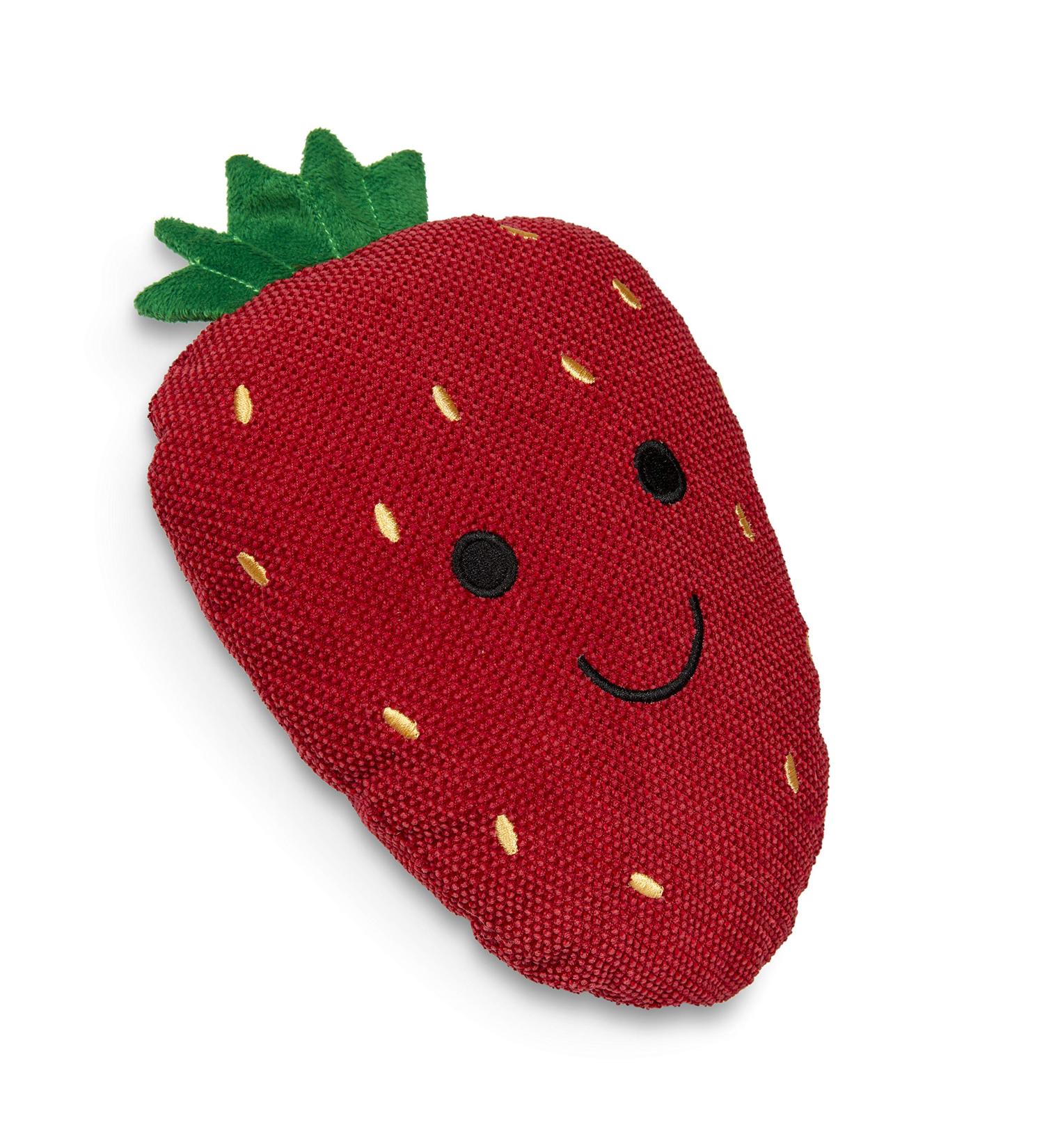 Petface Strawberry Plush Cat Toy - Soft & Engaging Toy for Cats | Ideal for Interactive Play | Shop Internationally - Buy Online on SooperMarket.com