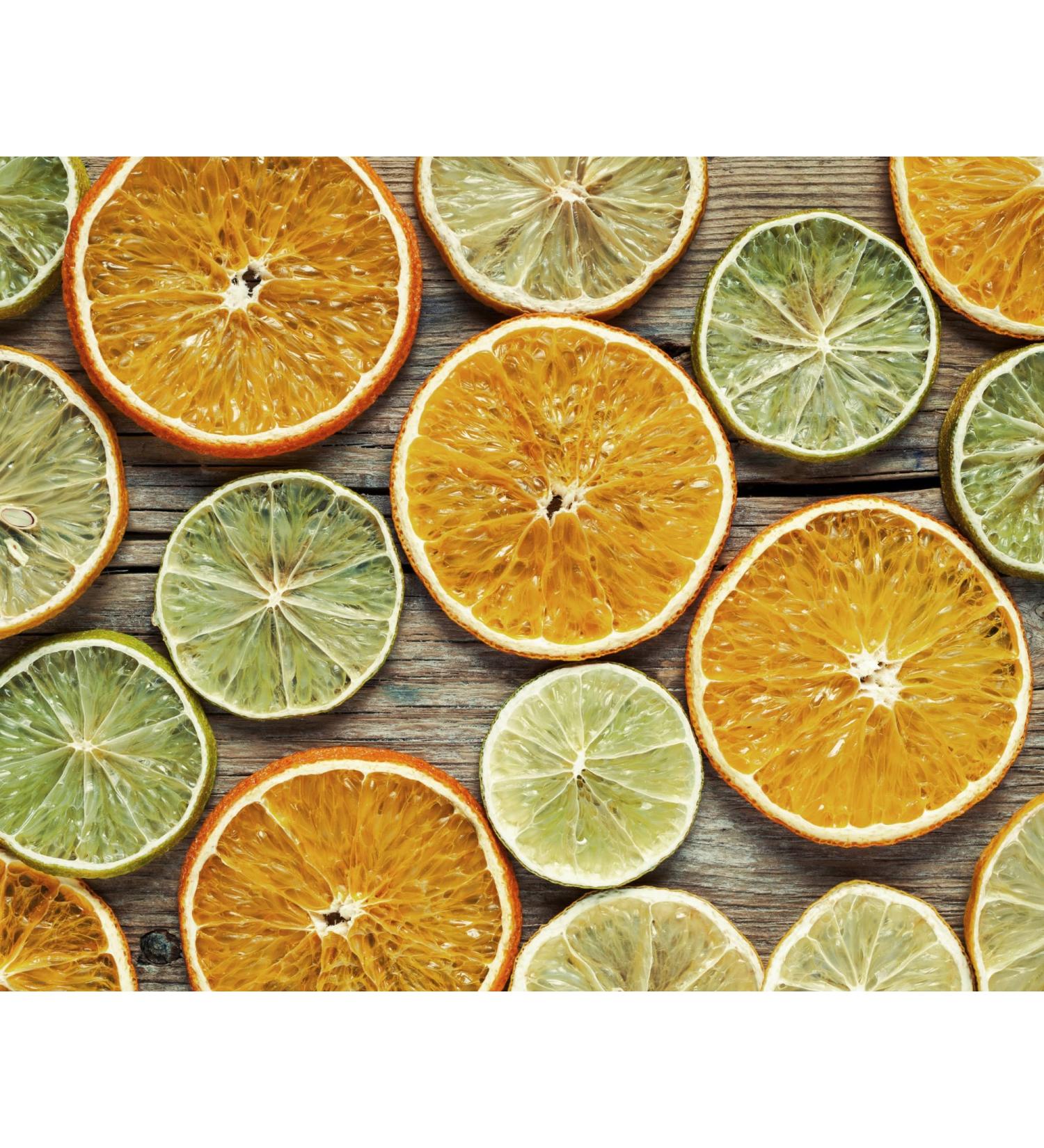 Nim's Dried Orange Lime Slices Wheels | 20 Pieces | 100% Natural | Gluten Free| | Dehydrated Oranges Limes for Cocktails Garnishes Desserts | Dried Fruit Slices