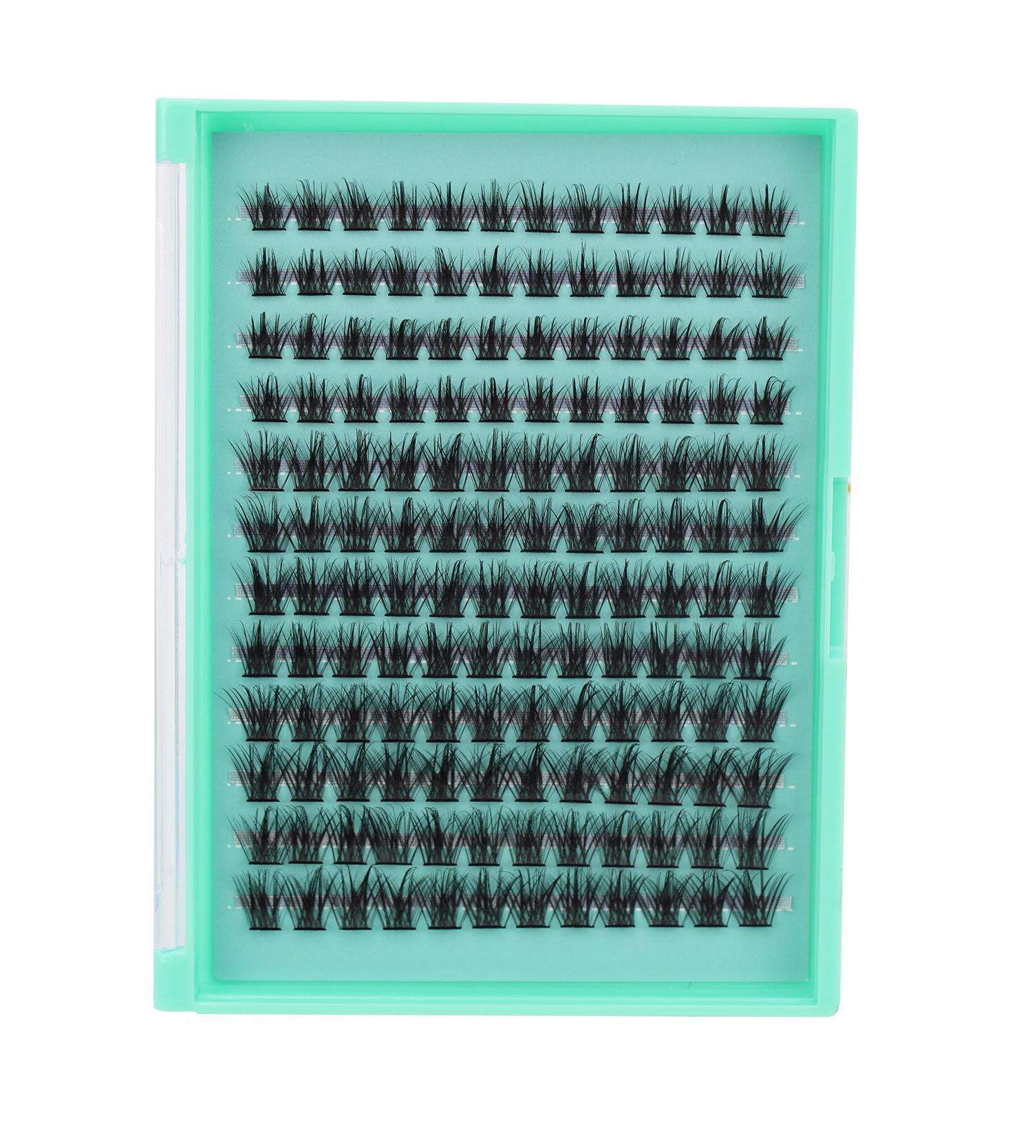 Buy Bodermincer Nature D Curl False Lashes - Mixed Length Eyelash Clusters (10-20mm) for Stunning Volume | International Shipping Available - Buy Online on SooperMarket.com