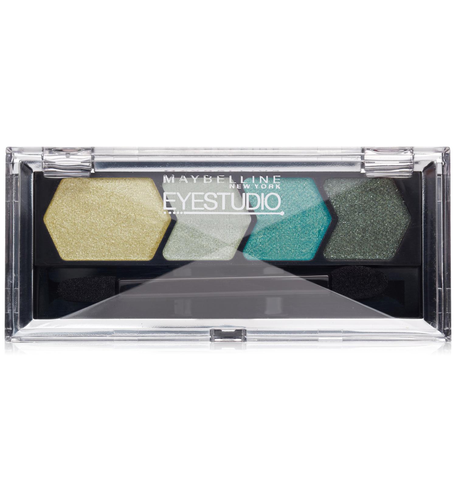 Maybelline Silk Eyeshadow Quad in Gutsy Green - 0.09 oz - Buy Online on SooperMarket.com