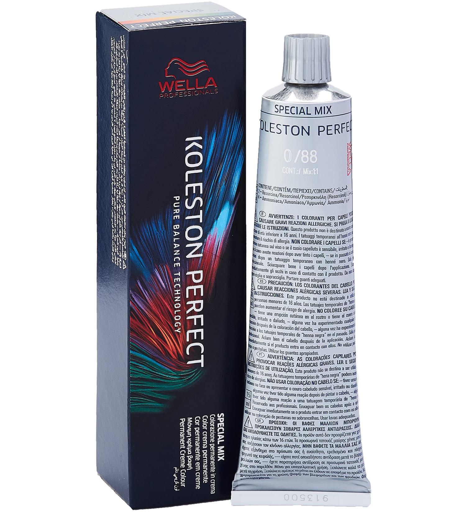 Wella Hair Dye 0/88 210g 60ml - Professional Quality (Pack of 1) - Buy Online on SooperMarket.com