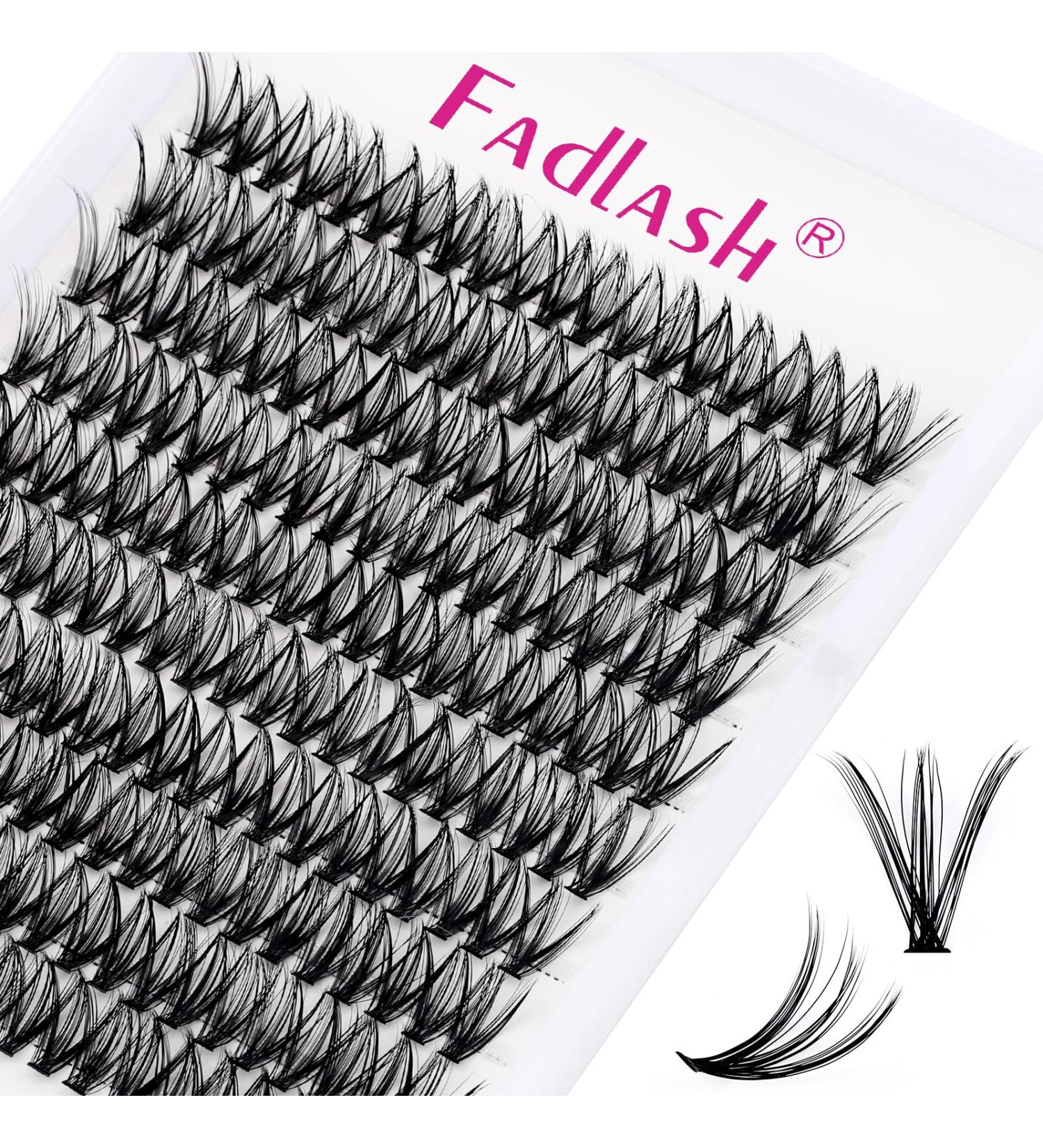 42D 0.07 D Curl Individual Cluster Eyelashes - 12mm Artificial Eyelash Extensions for Beginners - Perfect Eyelash Bushes for Stunning Volume - Buy Online on SooperMarket.com