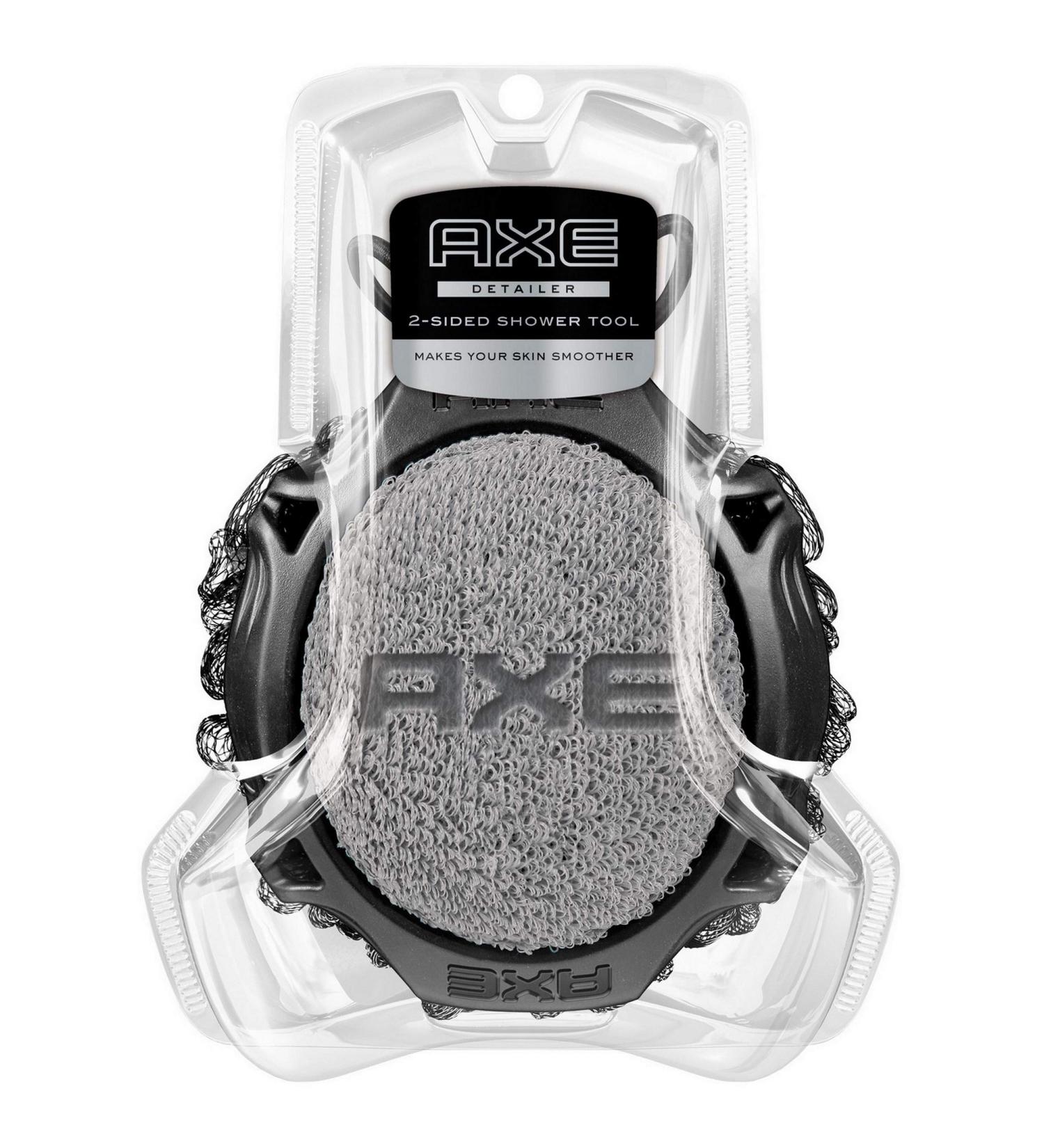 Axe Detailer 2-Sided Shower Tool | Dual Action for a Refreshing Clean - Buy Online on SooperMarket.com