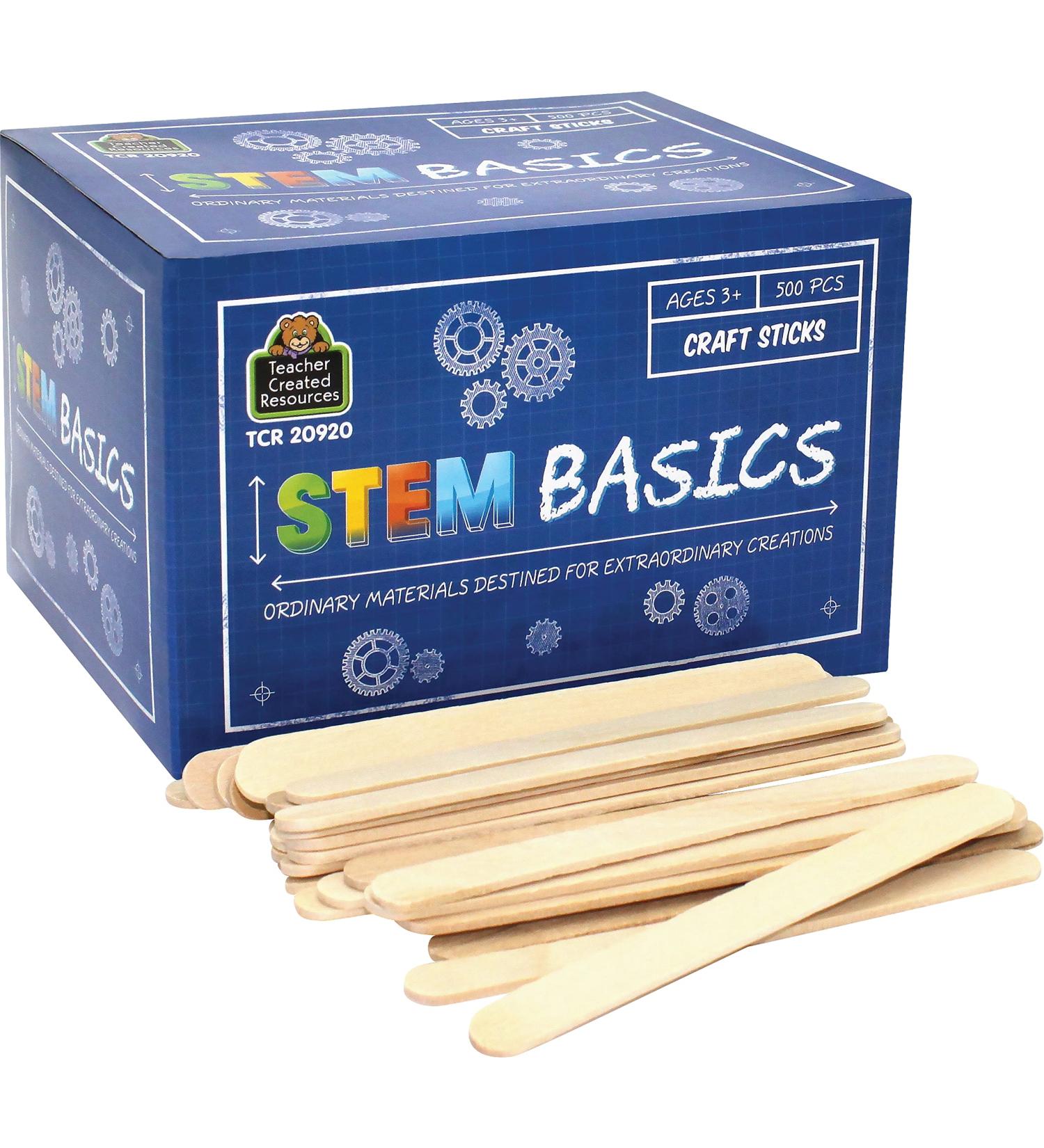 Teacher Created Resources STEM Basics Craft Sticks Pack of 500 - Buy Online on SooperMarket.com