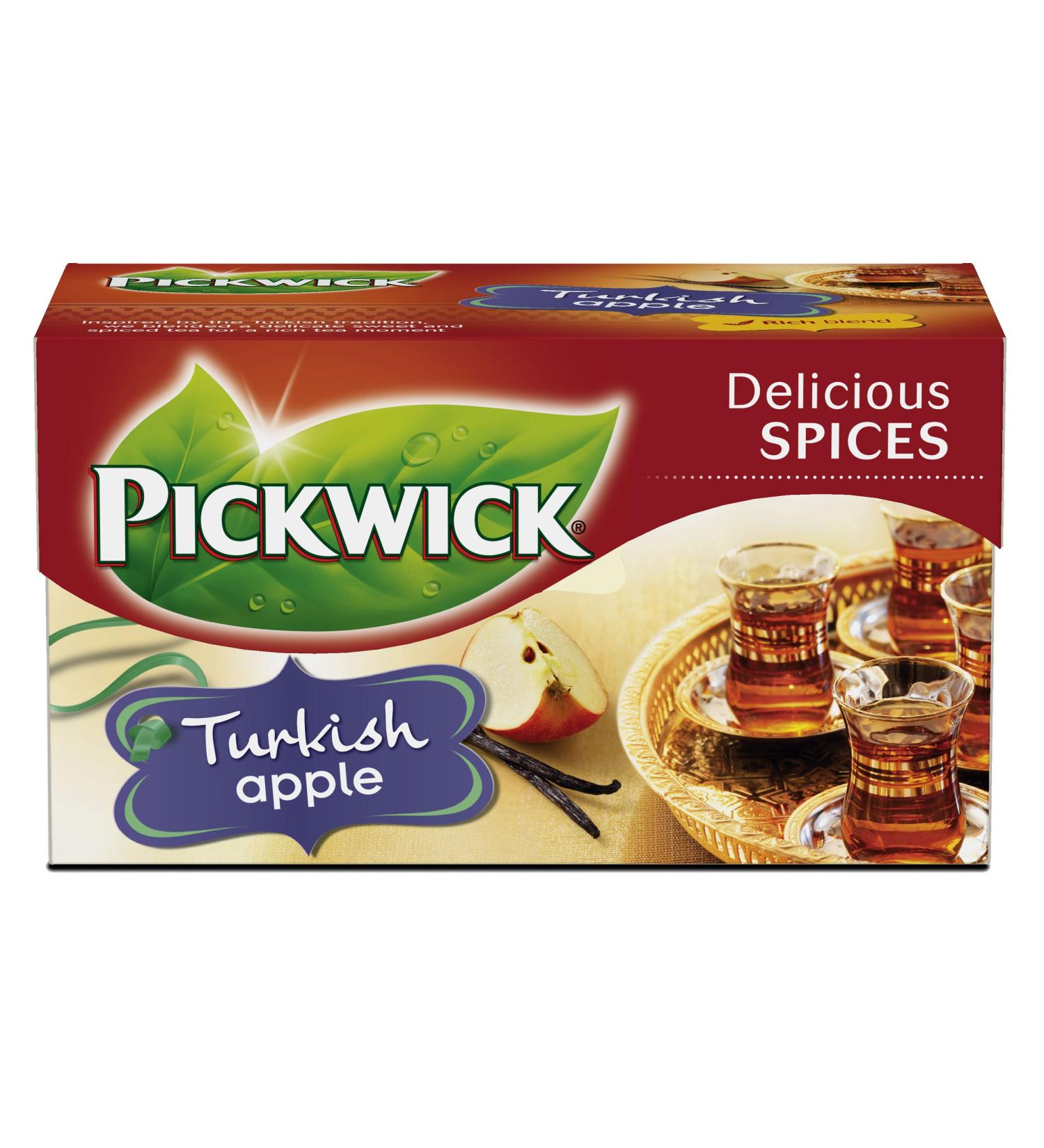 Pickwick Tea Turkish Apple Flavoured Black Tea 20 Tea Bags