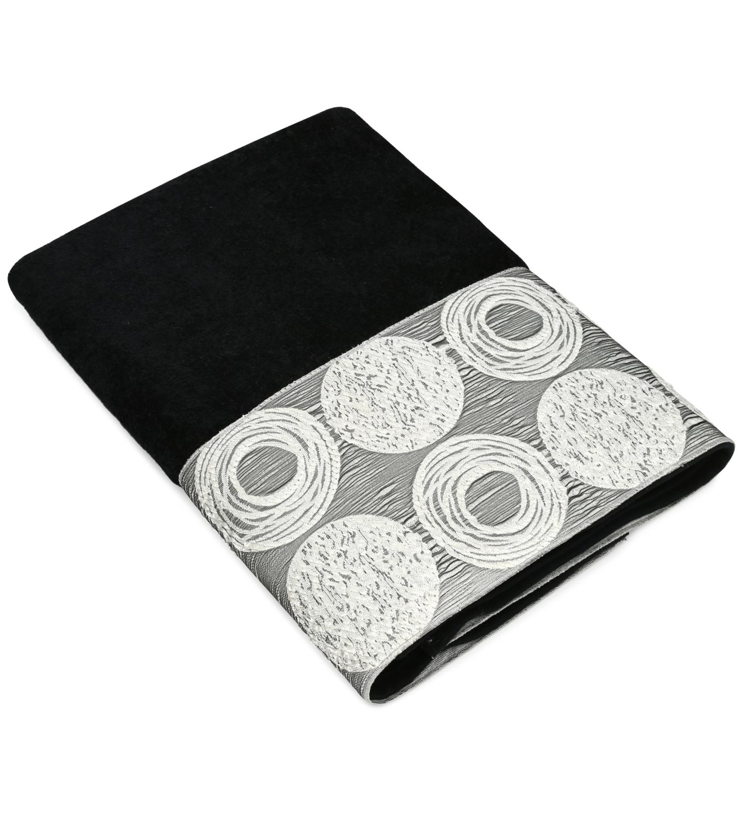 Avanti Linens Galaxy Bath Towel, Black Black Bath