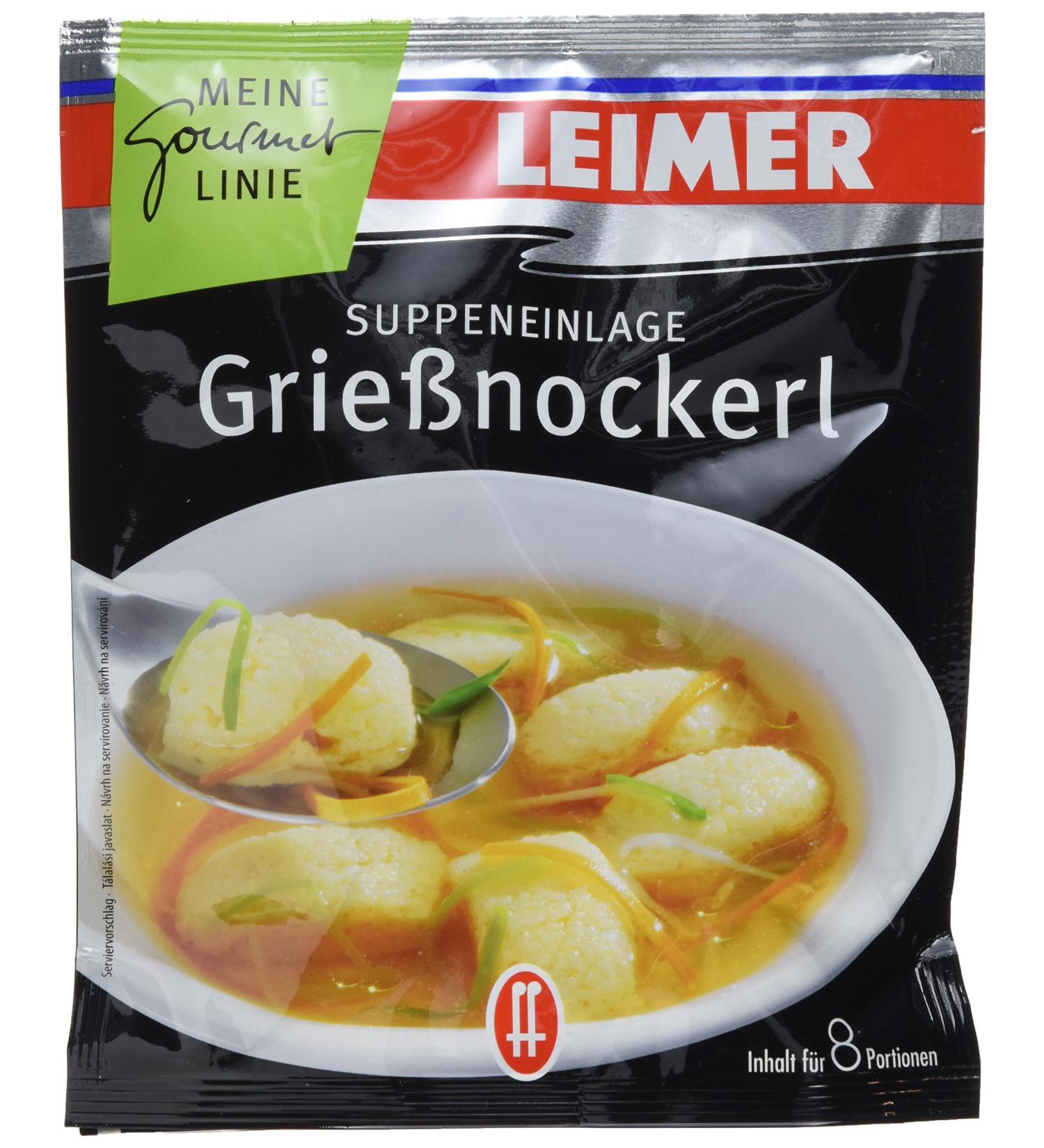 Buy Leimer GrieÃnockerl 100g - Authentic German Semolina Dumplings - International Shipping Available - Buy Online on SooperMarket.com
