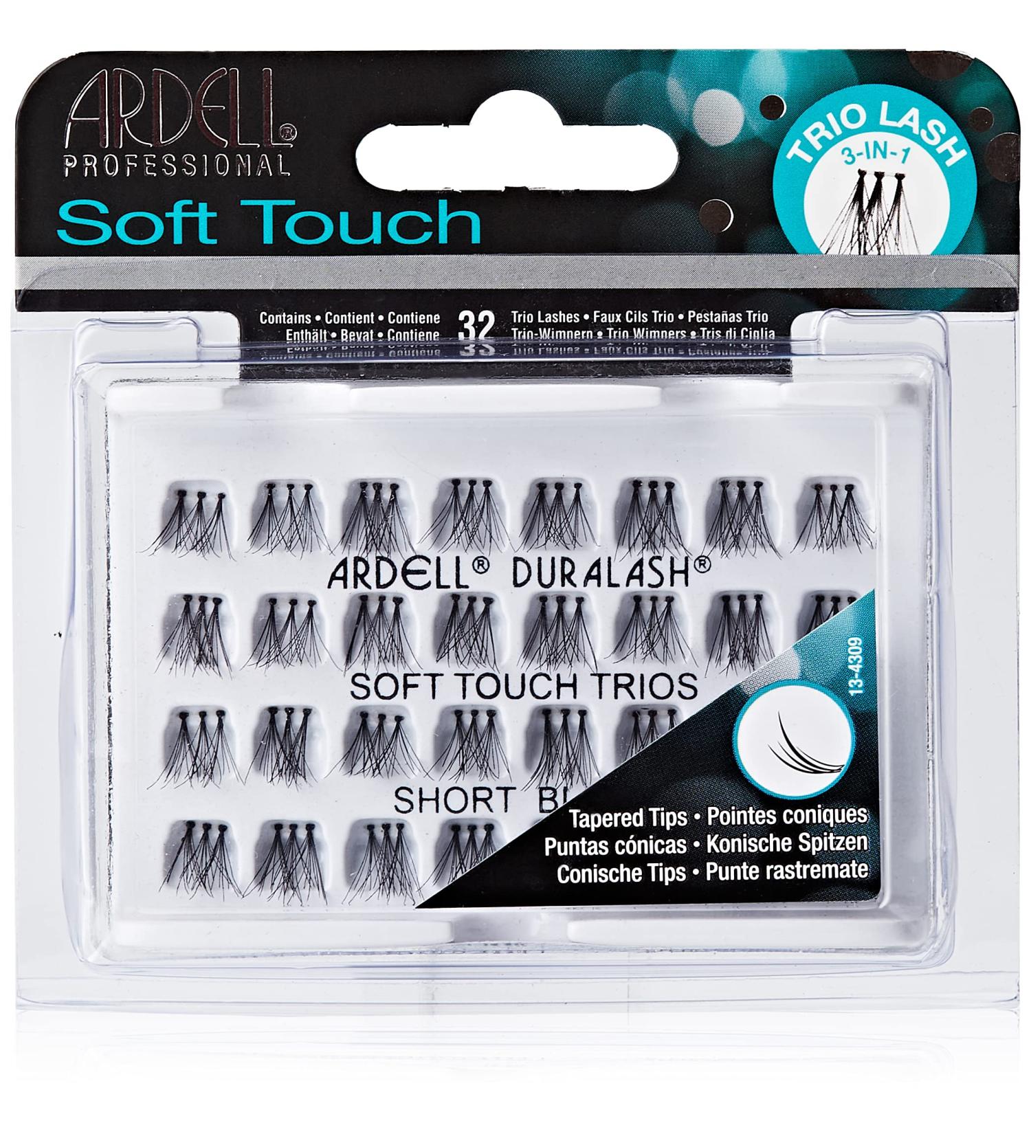 Ardell Soft Touch Trio Individuals Short Black 32 Count - Buy Online on SooperMarket.com