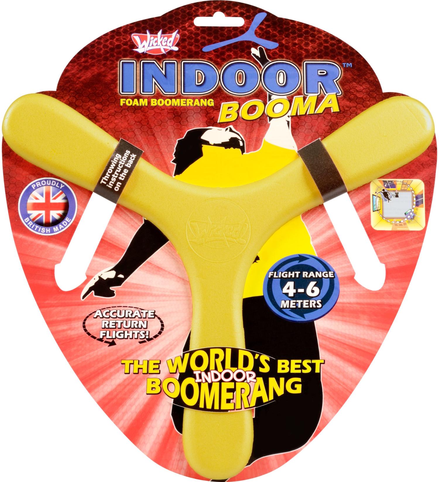 Wicked WKIND-Y Indoor Booma Yellow