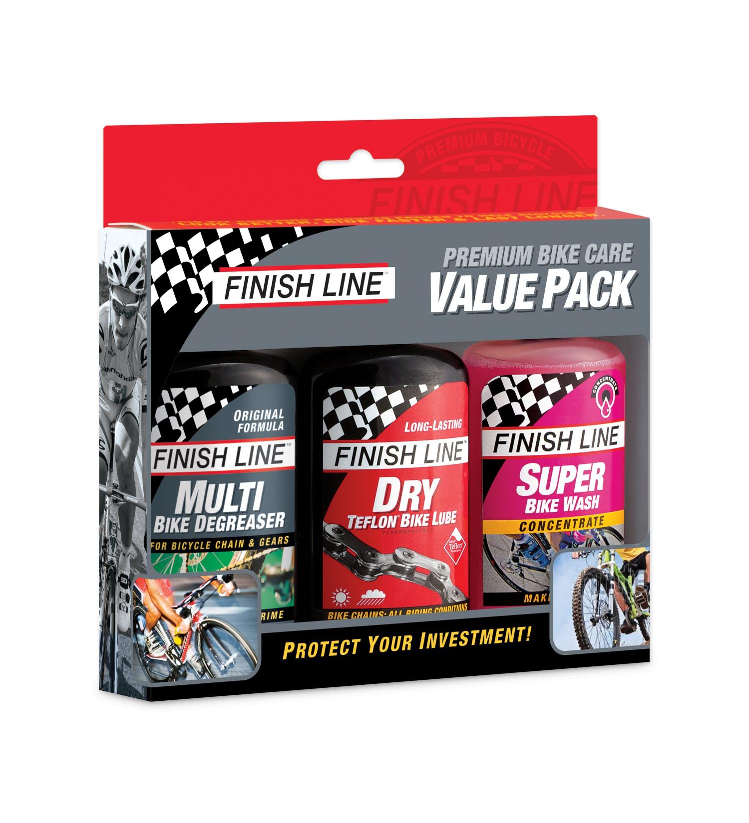 Finish Line Premium Bike Care Value Pack - Complete Bike Care Kit - Buy Online on SooperMarket.com