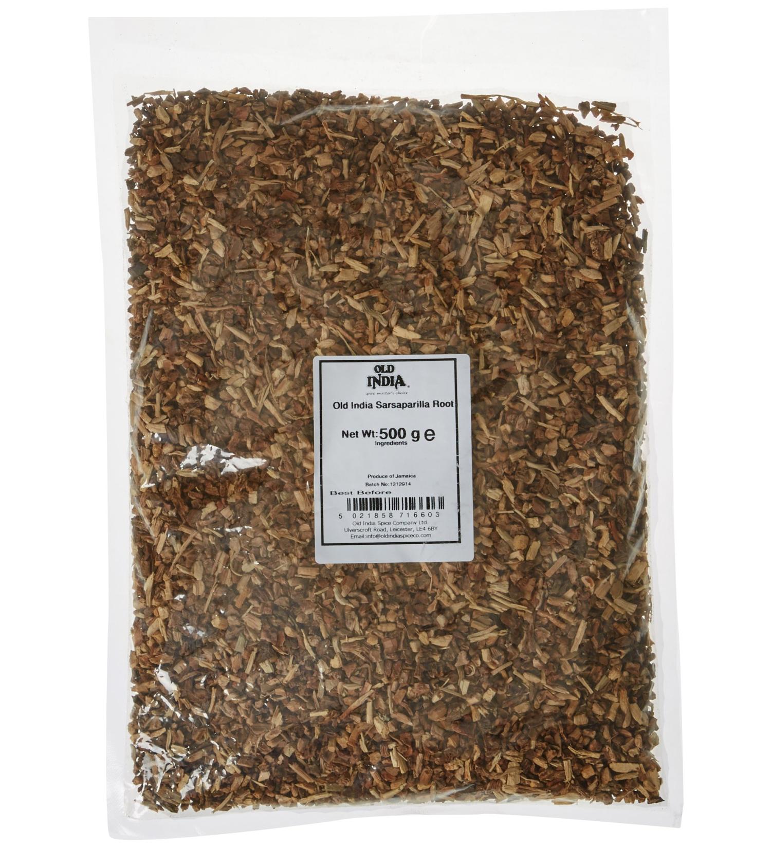Old India Sarsaparilla Root 500g - Natural Herbal Supplement - Buy Online on SooperMarket.com