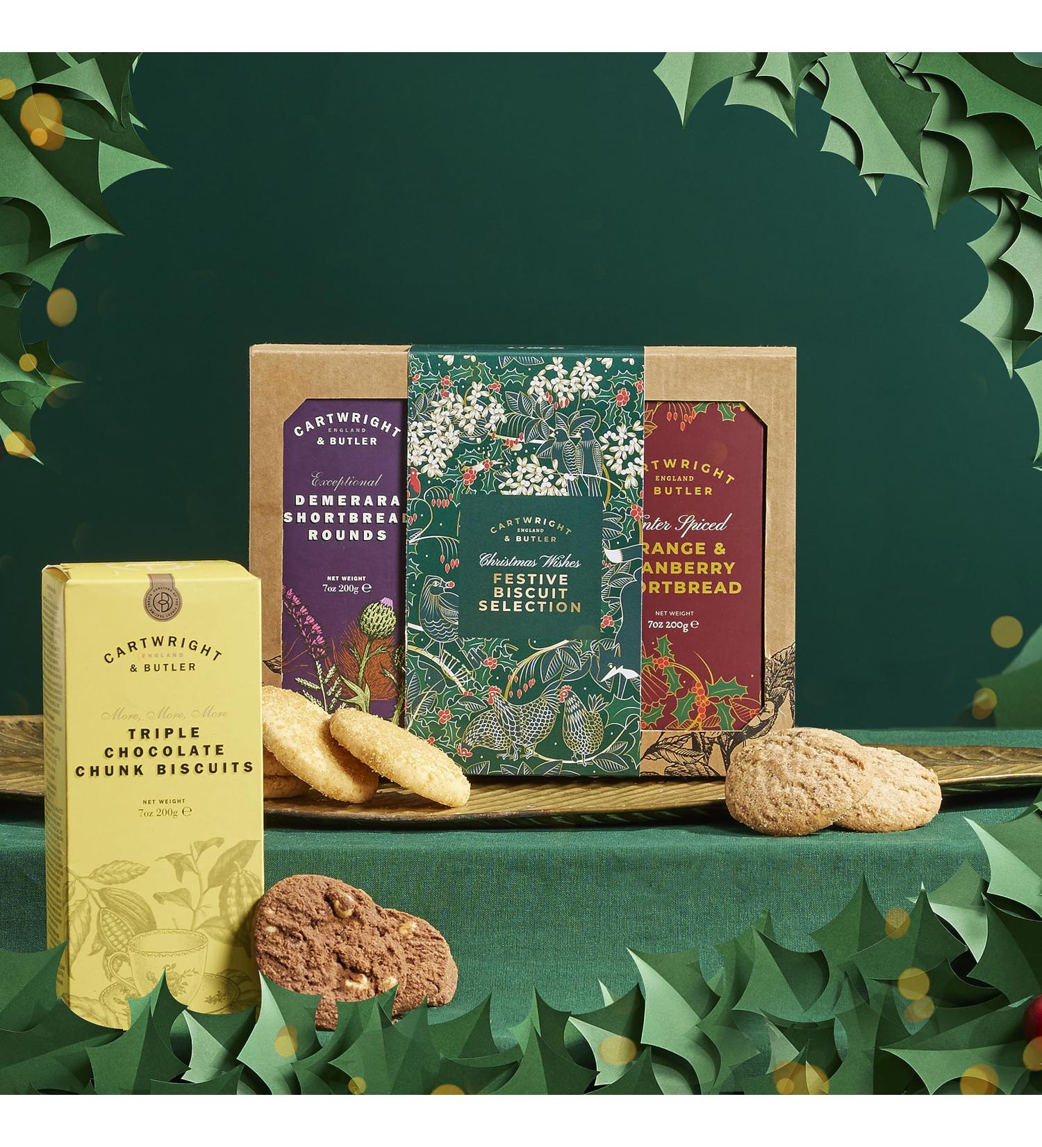 Cartwright & Butler | Festive Trio Of Biscuits