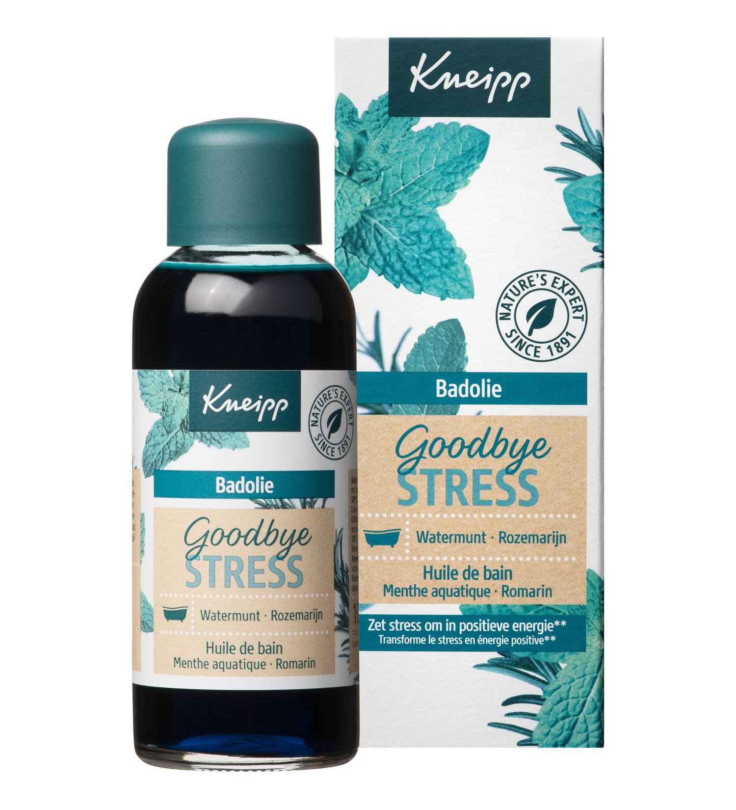 Kneipp Goodbye Stress Bathing Oil - Relaxing Bath Oil for Stress Relief - 1 Piece - International Shipping Available - Buy Online on SooperMarket.com