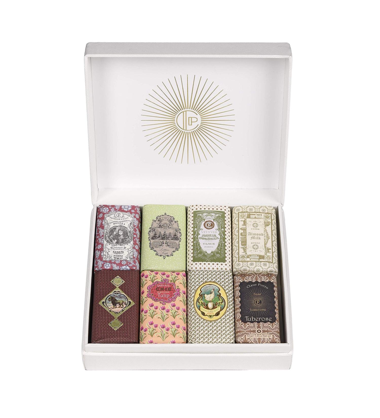 Claus Porto Classico & Fantasia Soap Collection Gift Set - Luxury 24oz Soap Gift for All Skin Types | International Shipping Available - Buy Online on SooperMarket.com