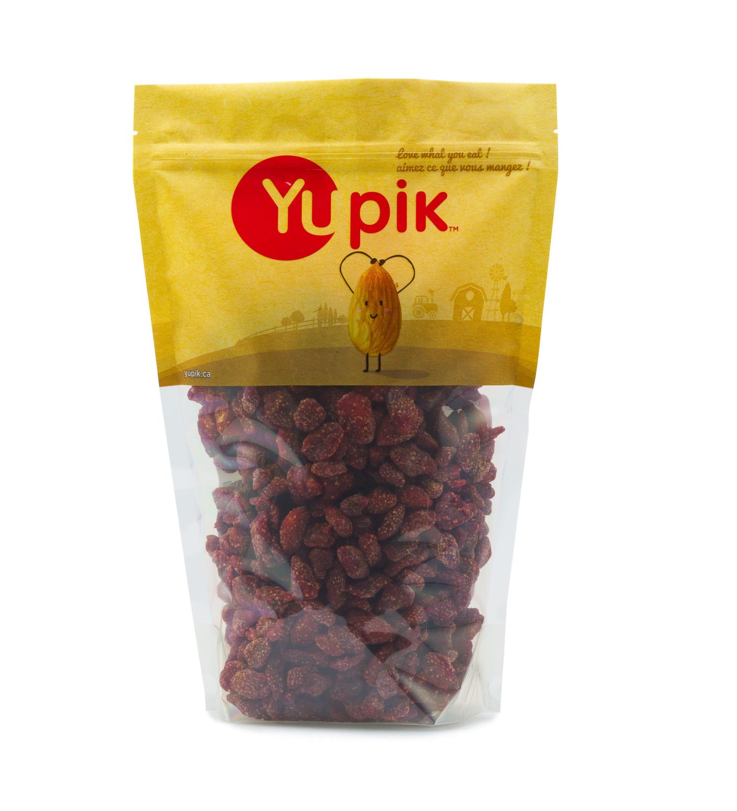 Yupik Dried Fancy Strawberries 2.2 lb - Premium Quality Dry Fruits - Buy Online on SooperMarket.com