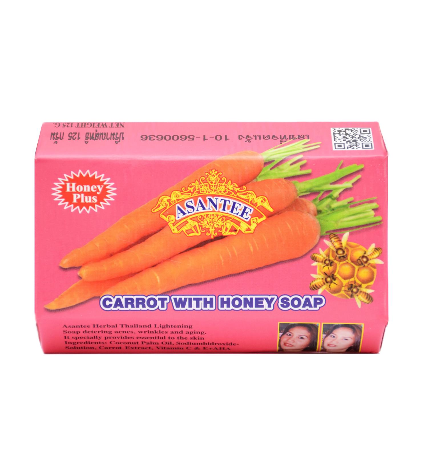 Asantee Carrot With Honey Soap