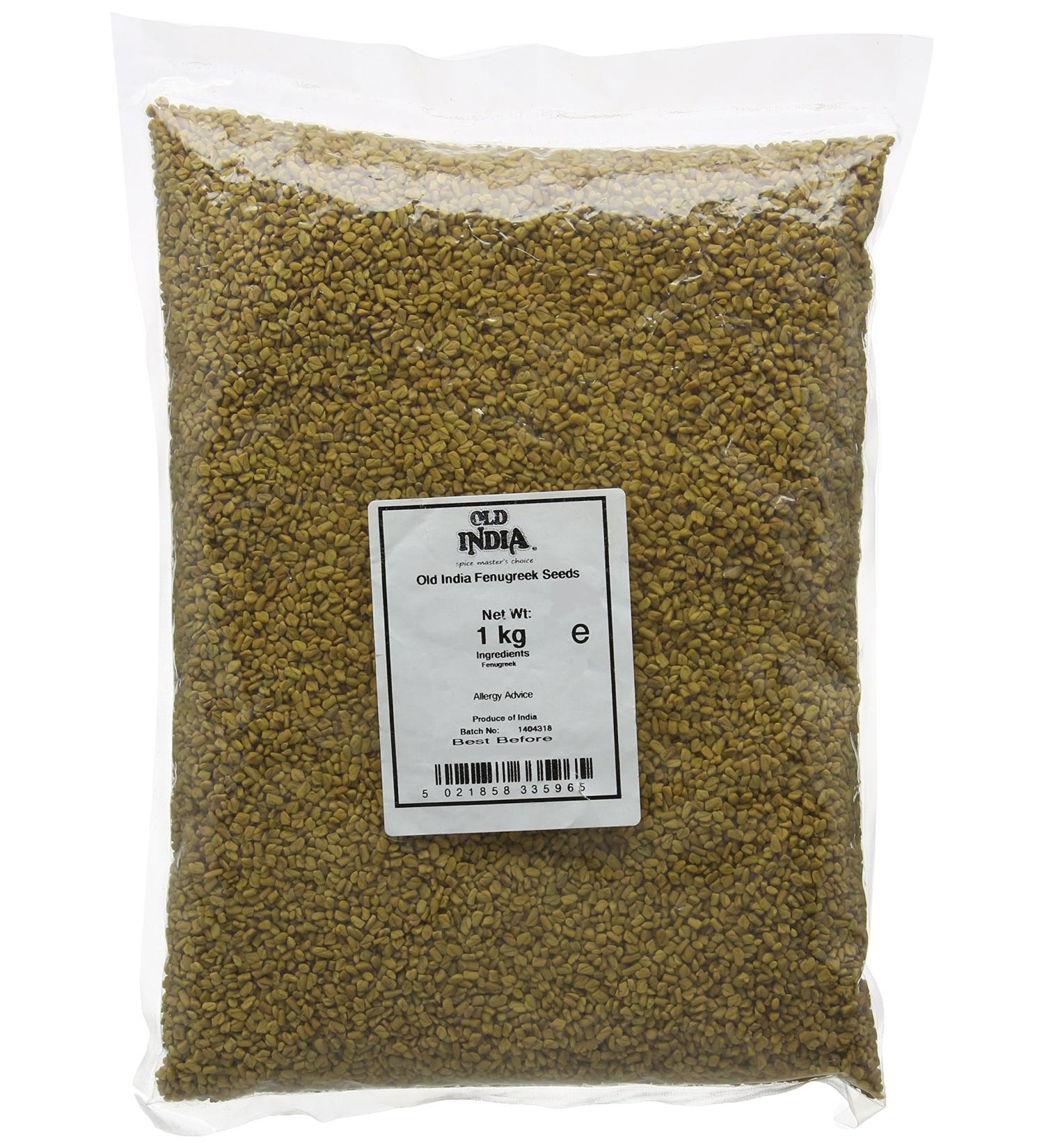 Old India Fenugreek Seeds 1 Kg - Premium Quality Spices for Cooking | Buy Online - Buy Online on SooperMarket.com