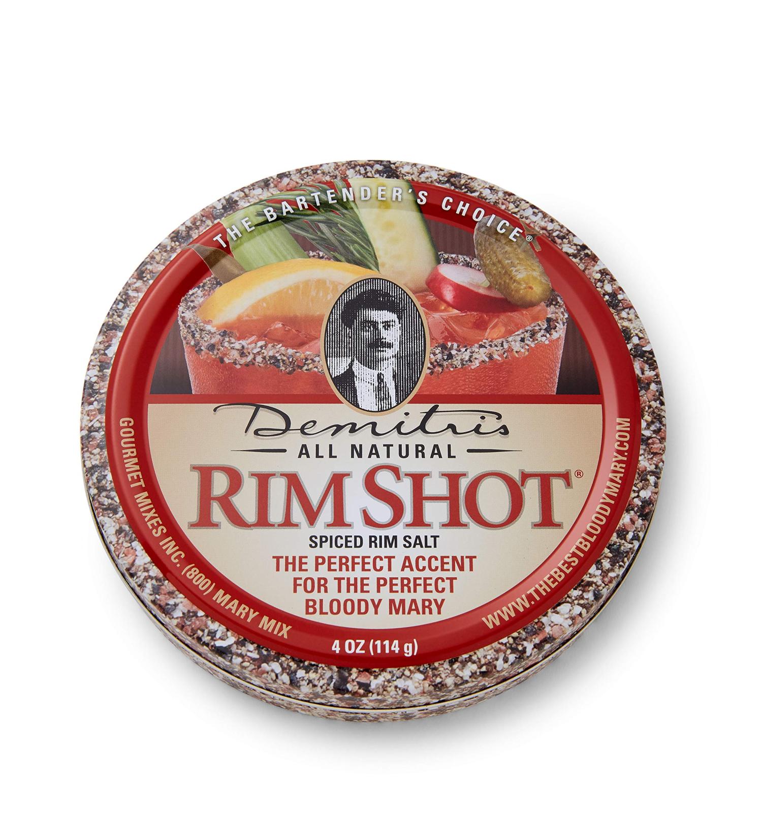 Demitri's Bloody Mary Spiced Rim Salt 4 Oz. Original 4 Ounce (Pack of 1)