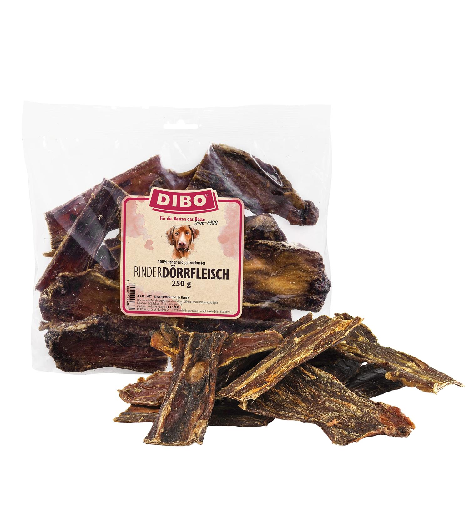 Dibo D rrfleisch for Dogs - 250g Natural Chew Snack | Quality Chemical-Free Treats - Buy Online on SooperMarket.com
