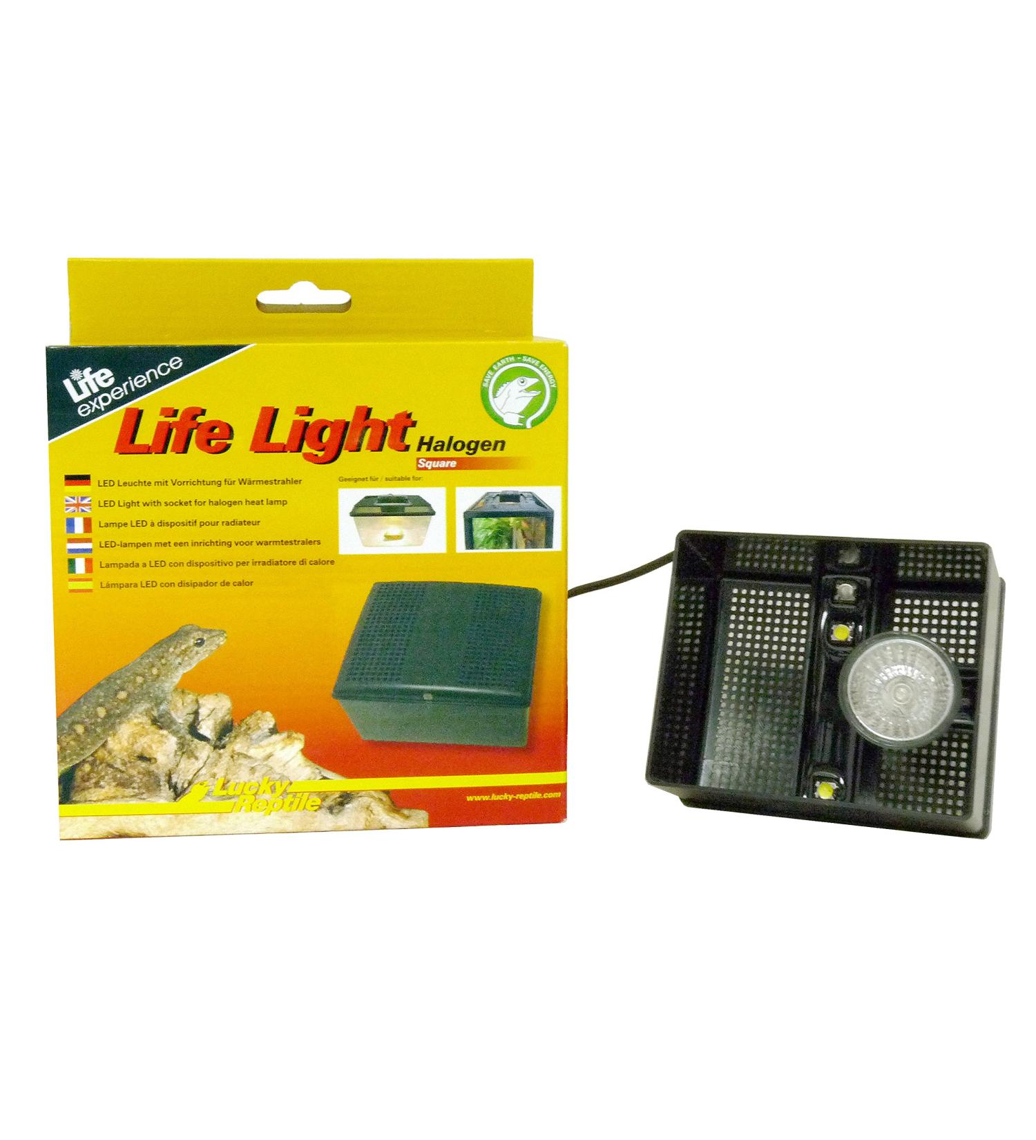 Buy Lucky Reptile LL-3 Life Light - Halogen Square for Optimal Reptile Care | International Shipping Available - Buy Online on SooperMarket.com