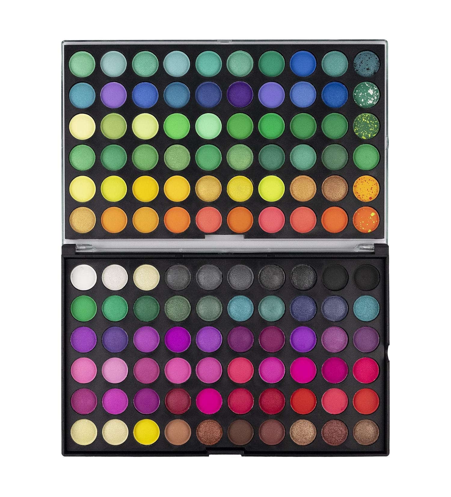 LaRoc 120 Color Eyeshadow Palette Set | Neutral, Bold, & Bright Shades | High Impact & Professional Makeup Palette - Buy Online on SooperMarket.com