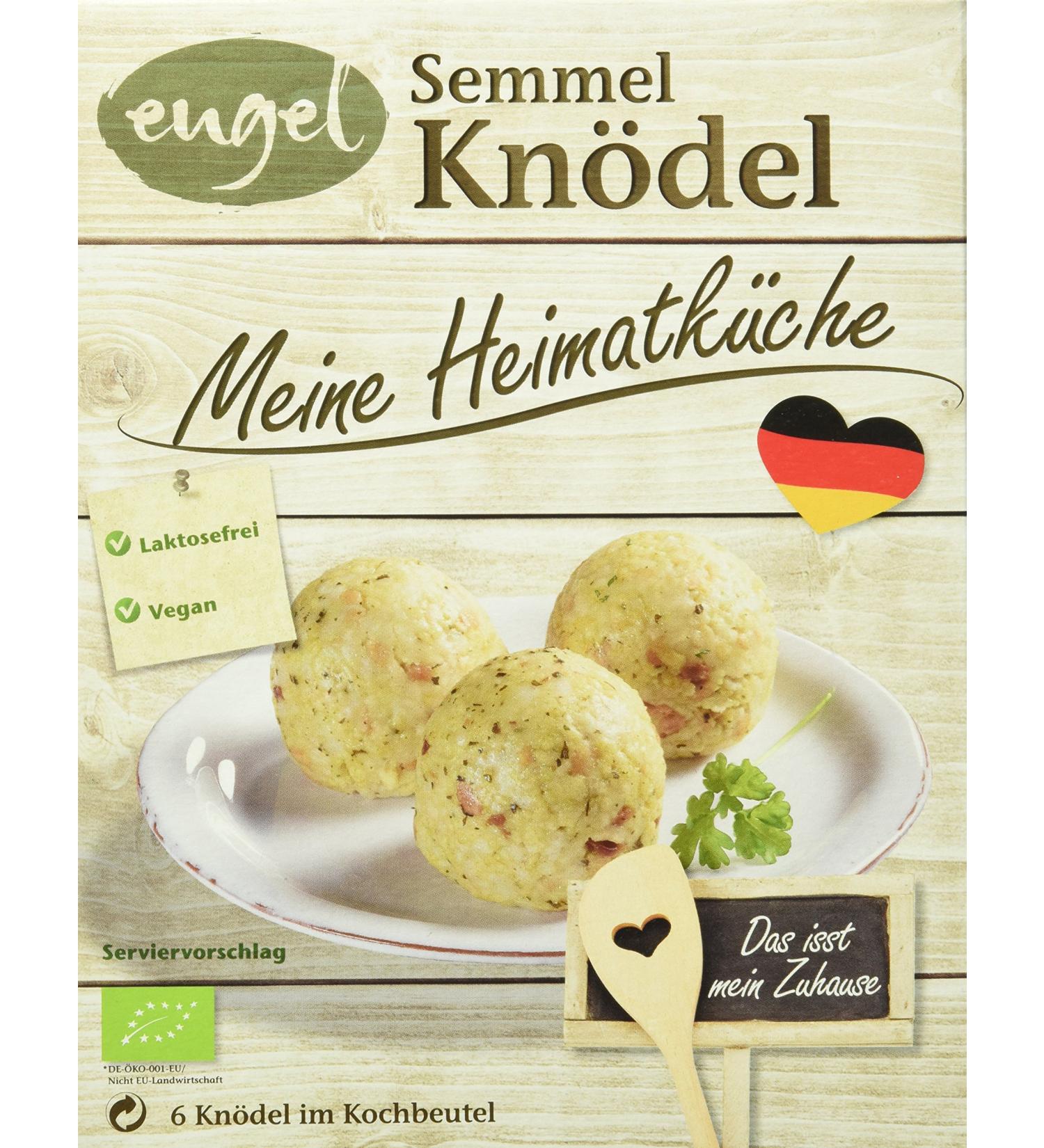 Engel My Home Kitchen Vegan Bread Dumplings - Lactose-Free Cooking Bag Pack of 7 (200g Each) | International Shipping - Buy Online on SooperMarket.com